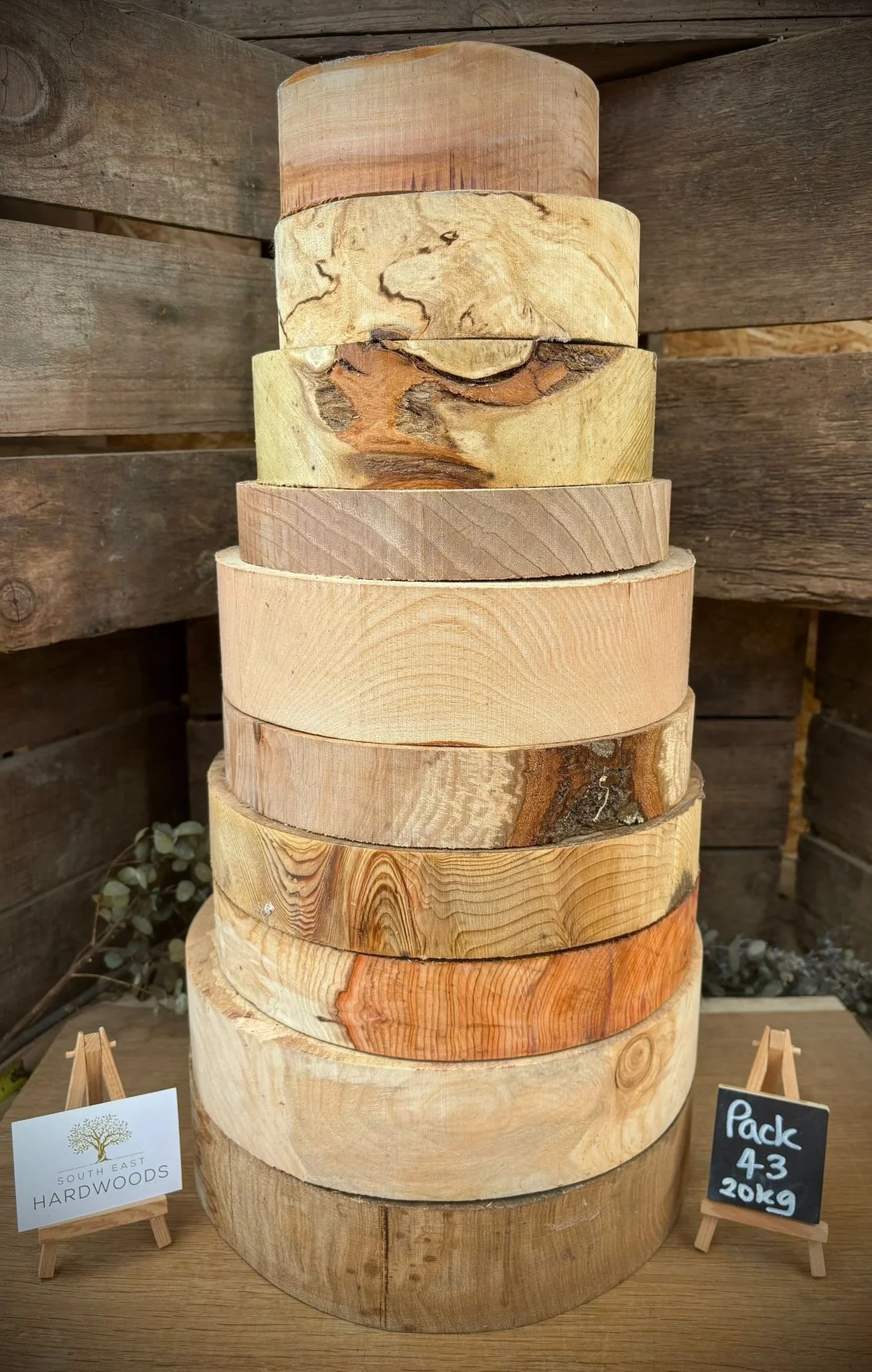 Woodturning pack 43- 20kg