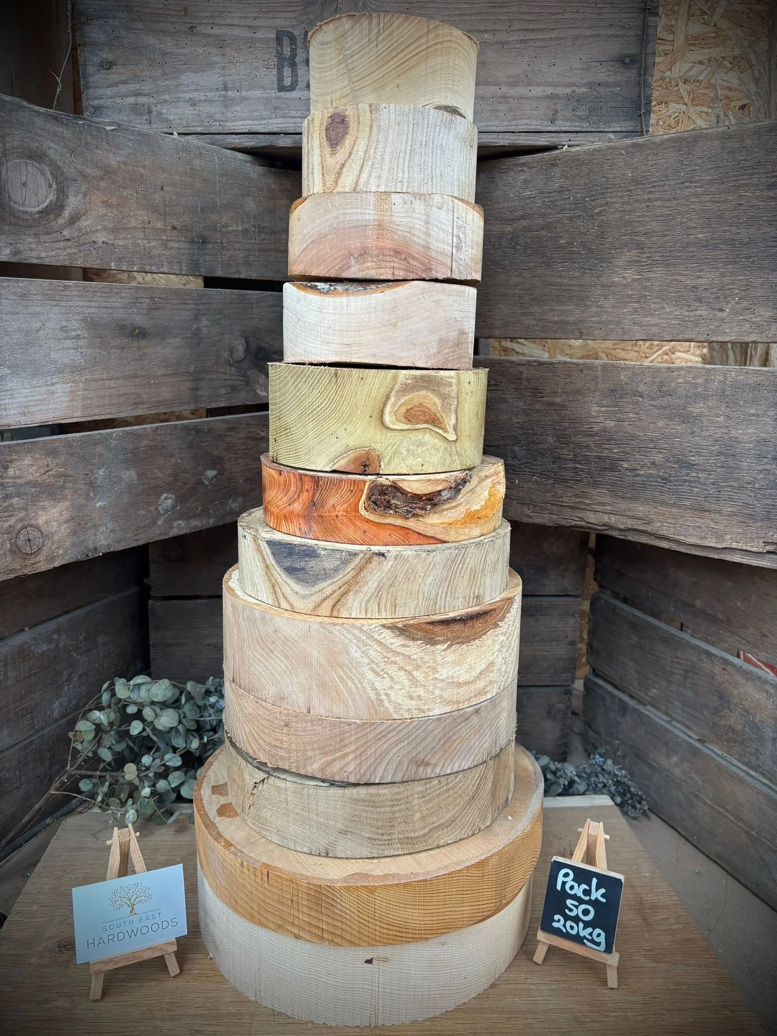 Woodturning blank pack 50-20kg
