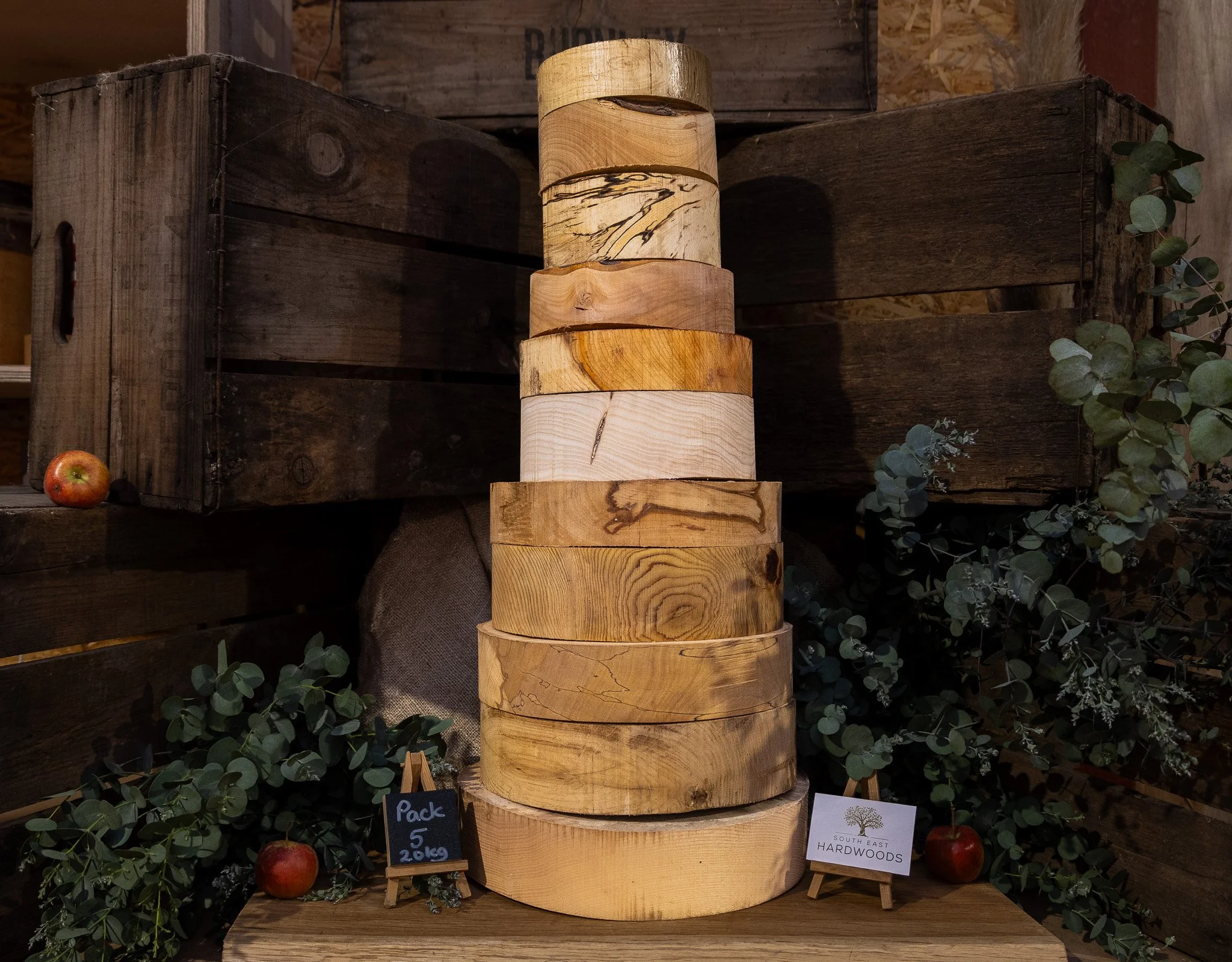 20kg Wood Turning Blank pack 5