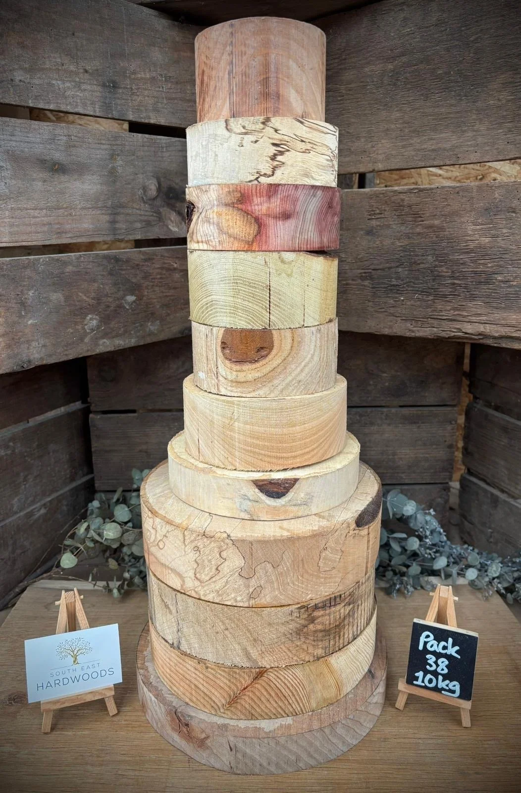 Woodturning pack 38-10kg