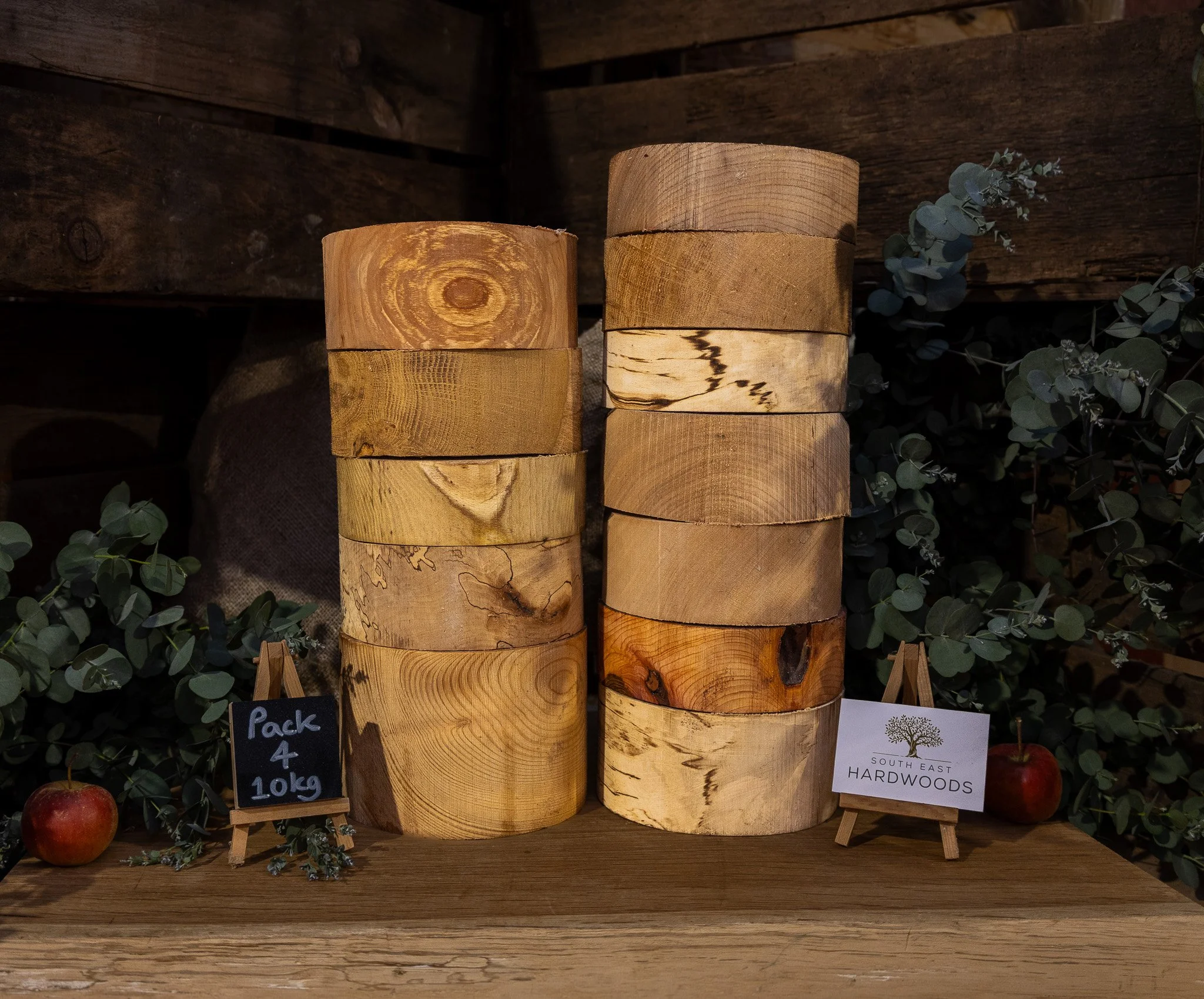 10kg Wood Turning Blank pack 4