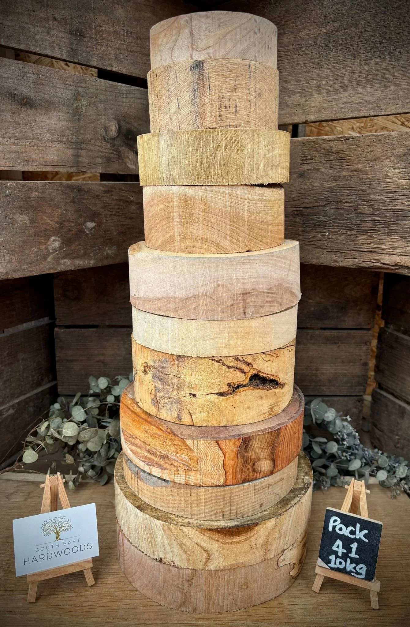 Woodturning blank pack 41-10kg
