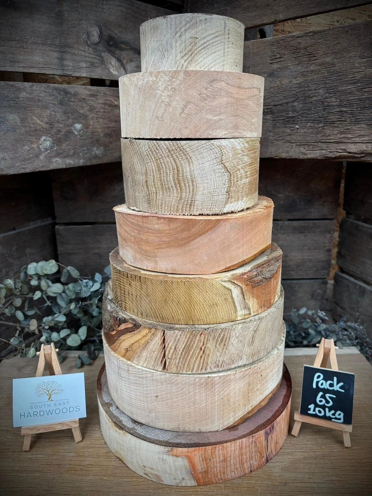 Woodturning blank pack 65-10kg