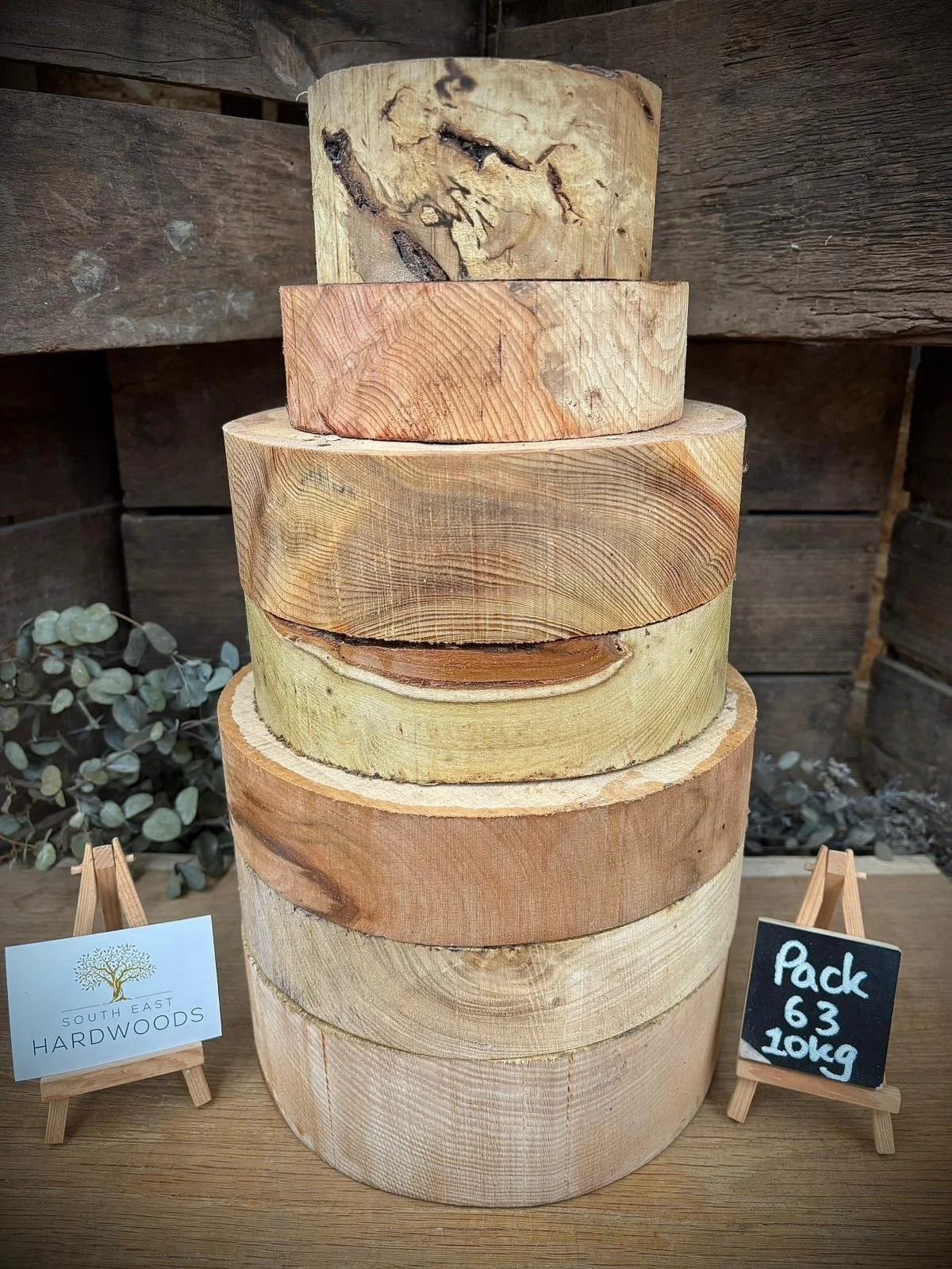 Woodturning blank pack 63-10kg