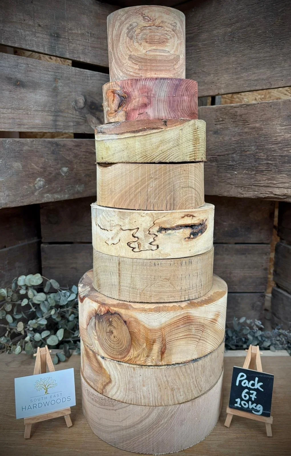 Woodturning blank pack 67-10kg