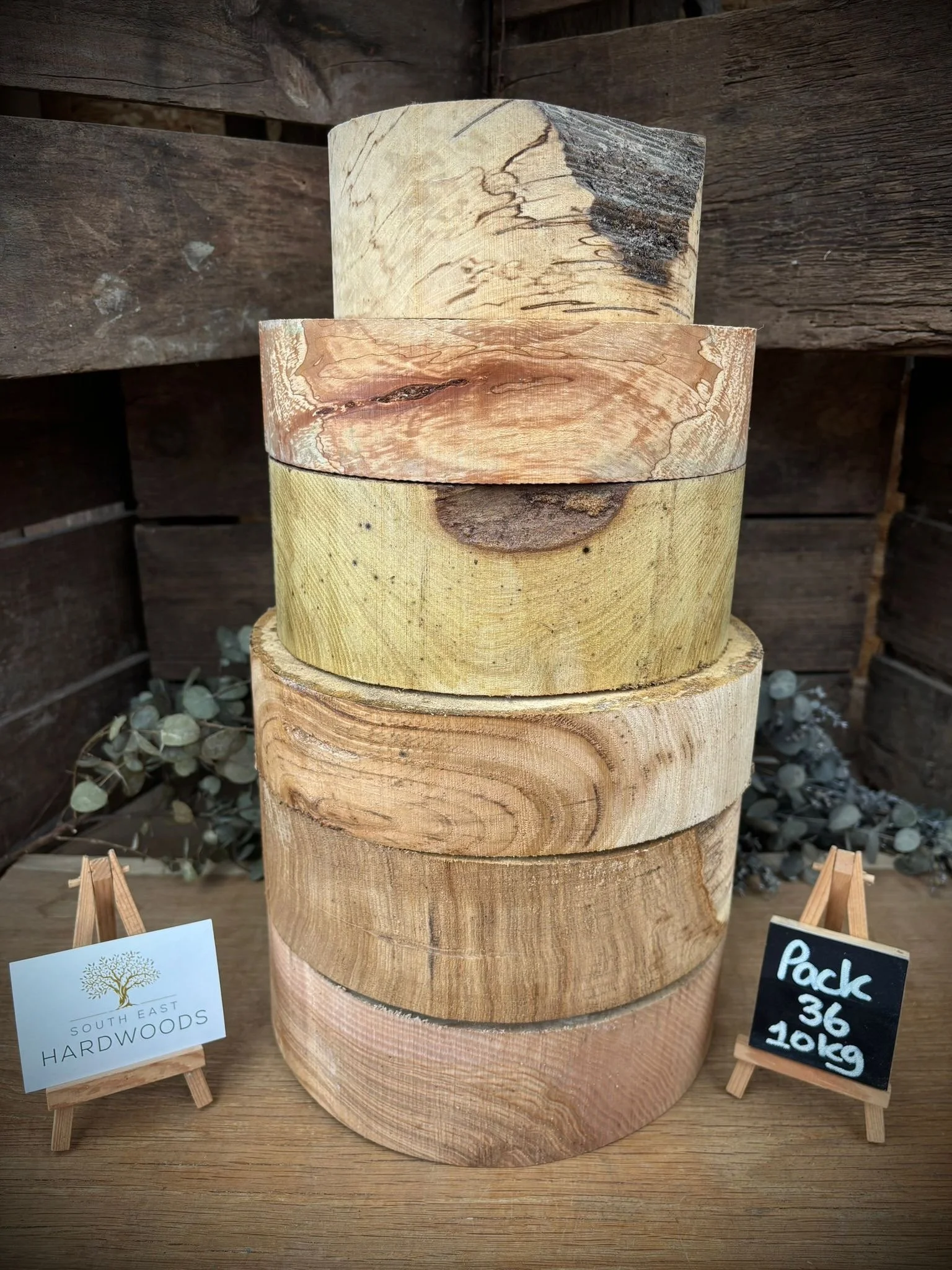 Wood Turning blank pack 36- 10kg