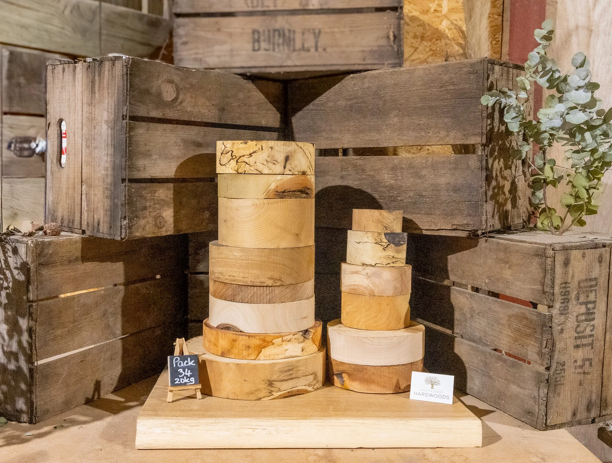 Wood Turning Blank pack Pack 34 - 20kg