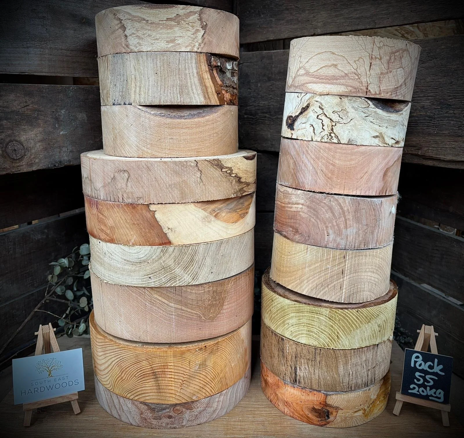 Woodturning blank pack 55-20kg