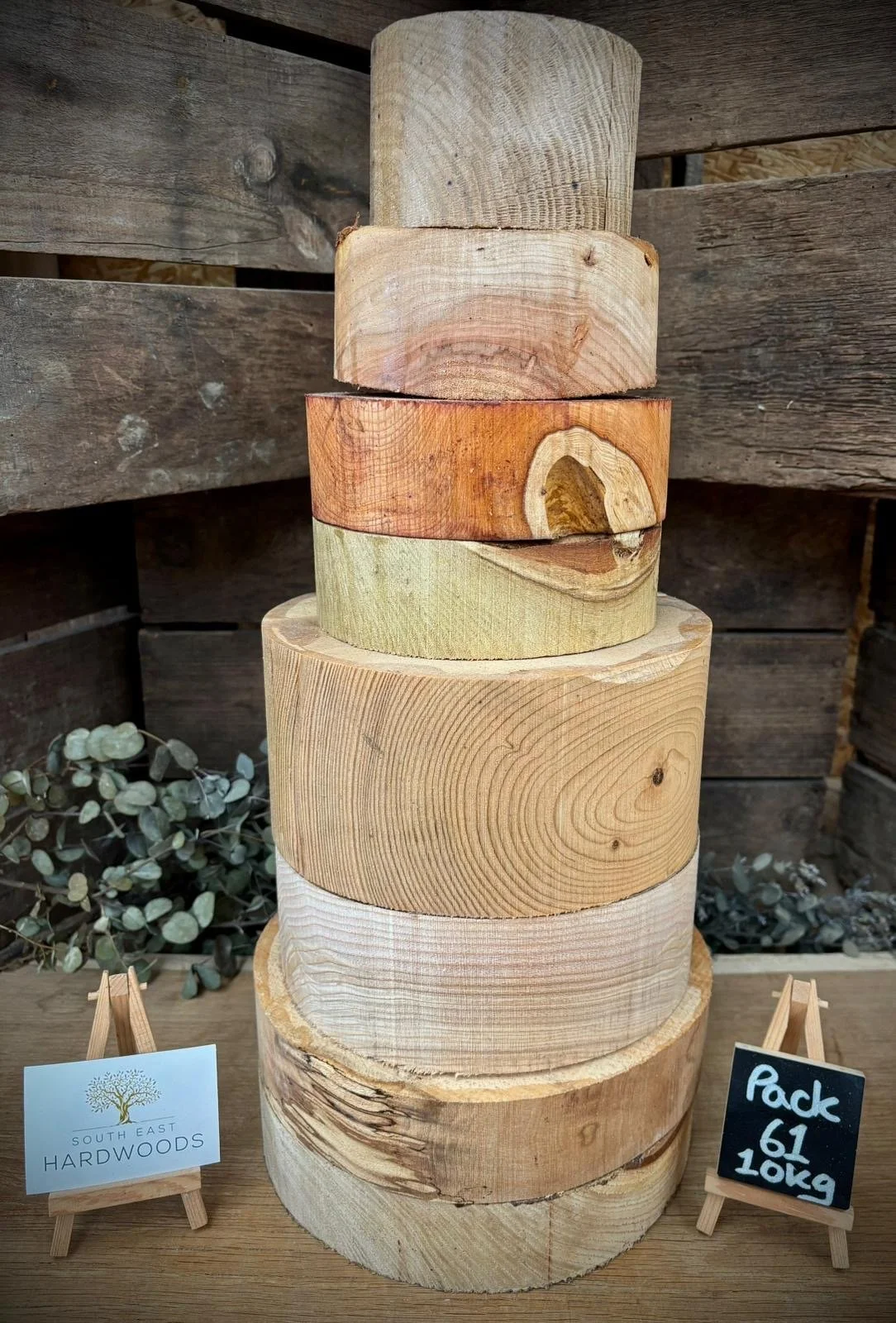 Woodturning blank pack 61-10kg