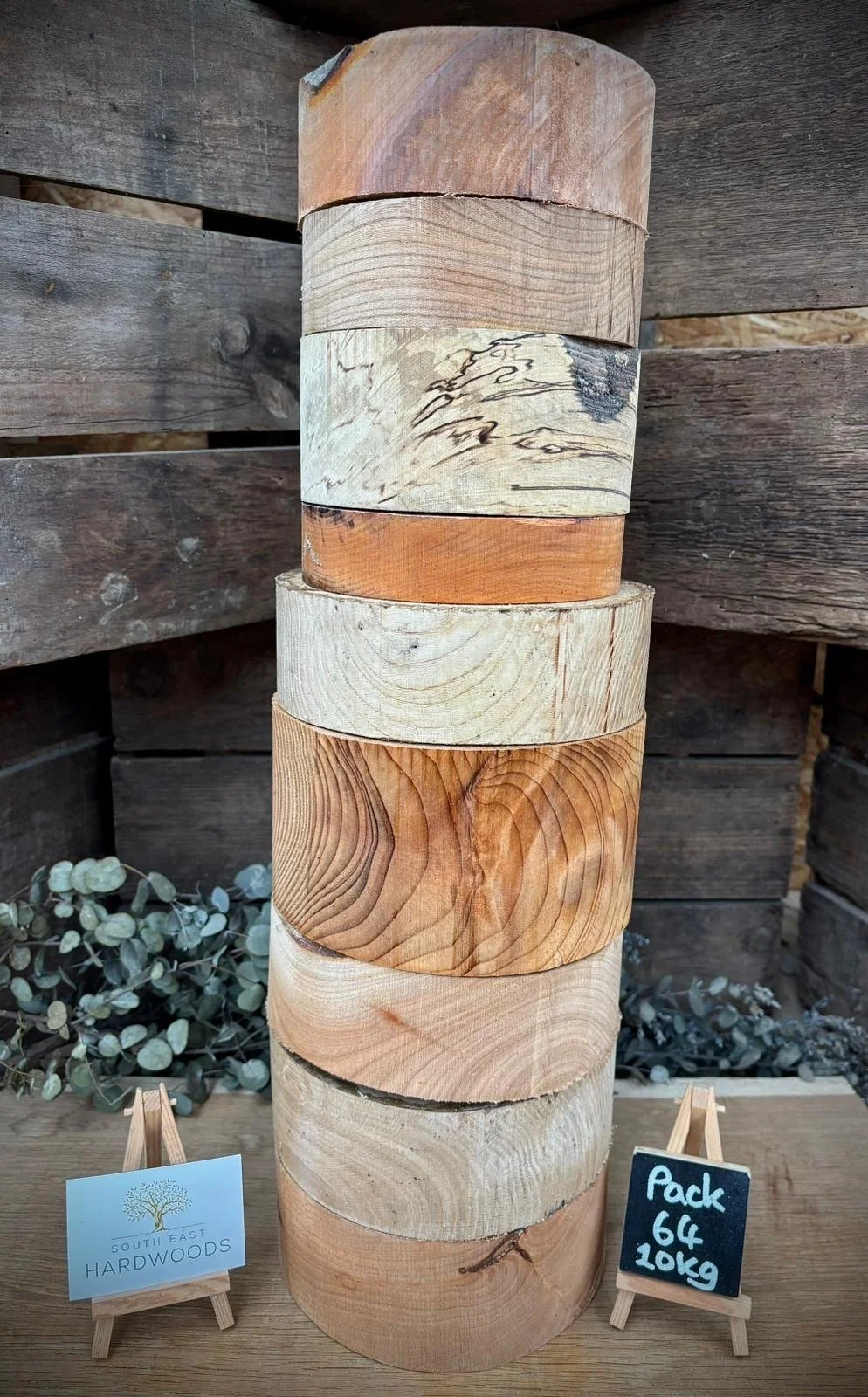 Woodturning blank pack 64-10kg