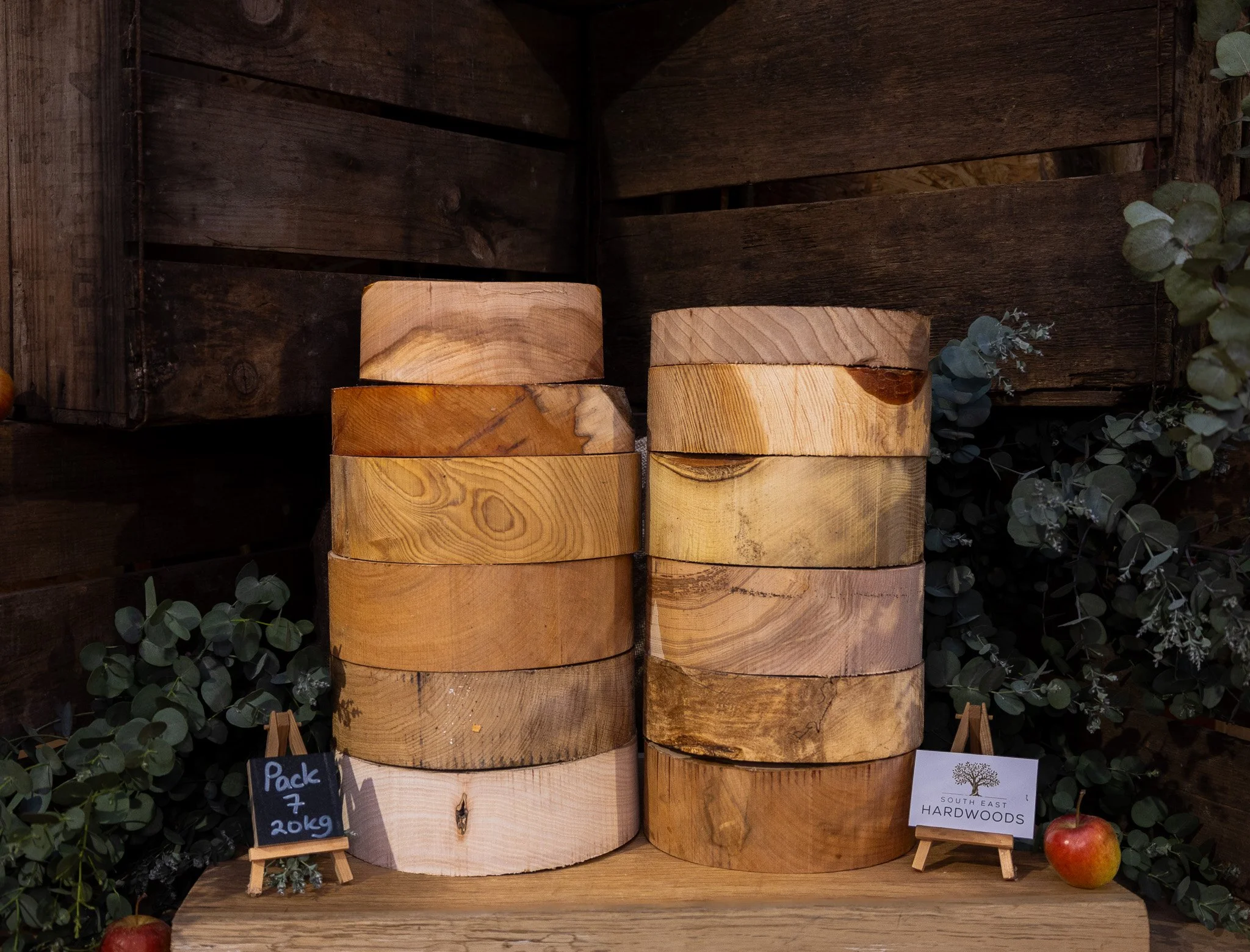 20kg Wood Turning Blank pack 7