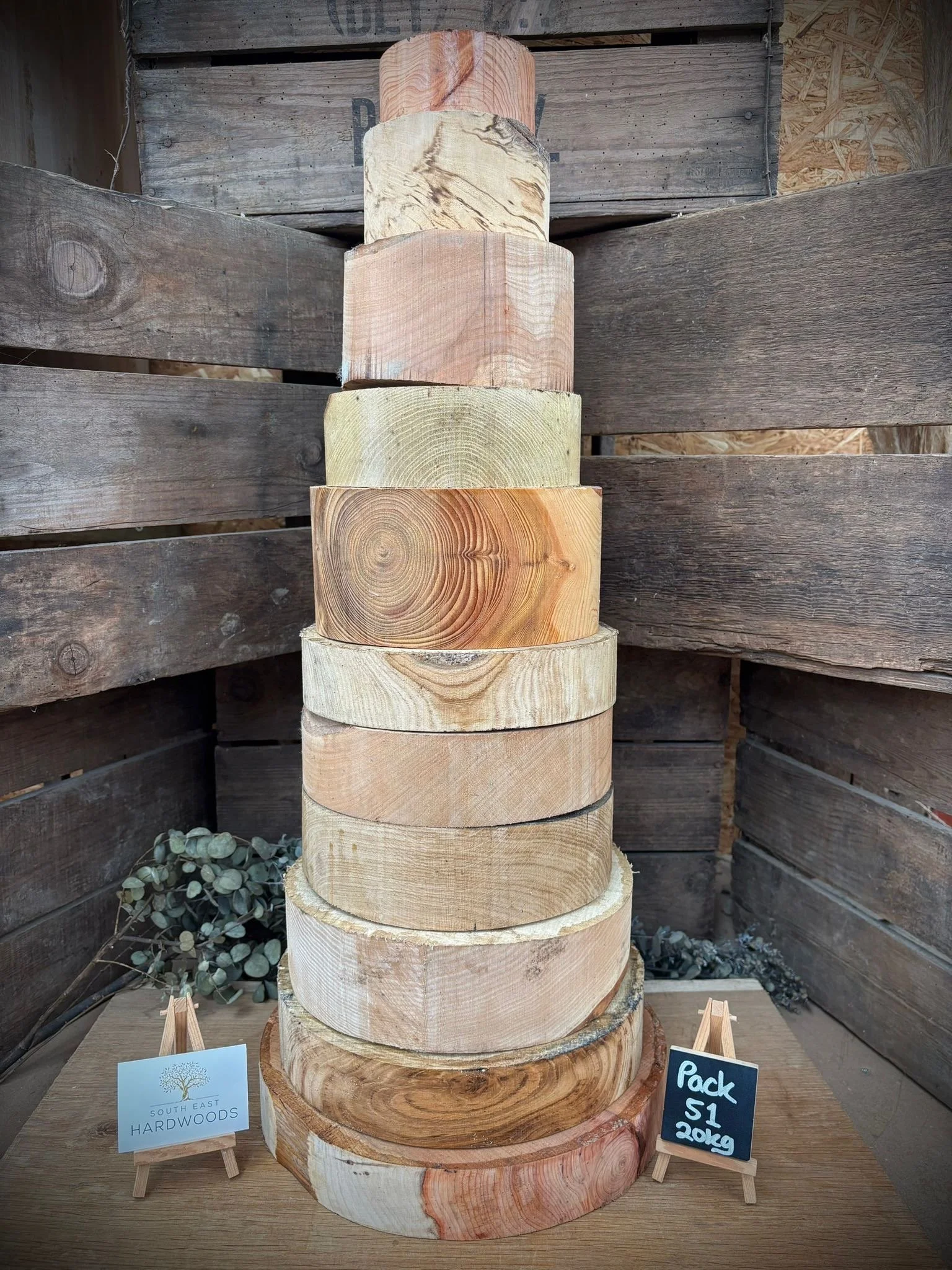 Woodturning blank pack 51-20kg