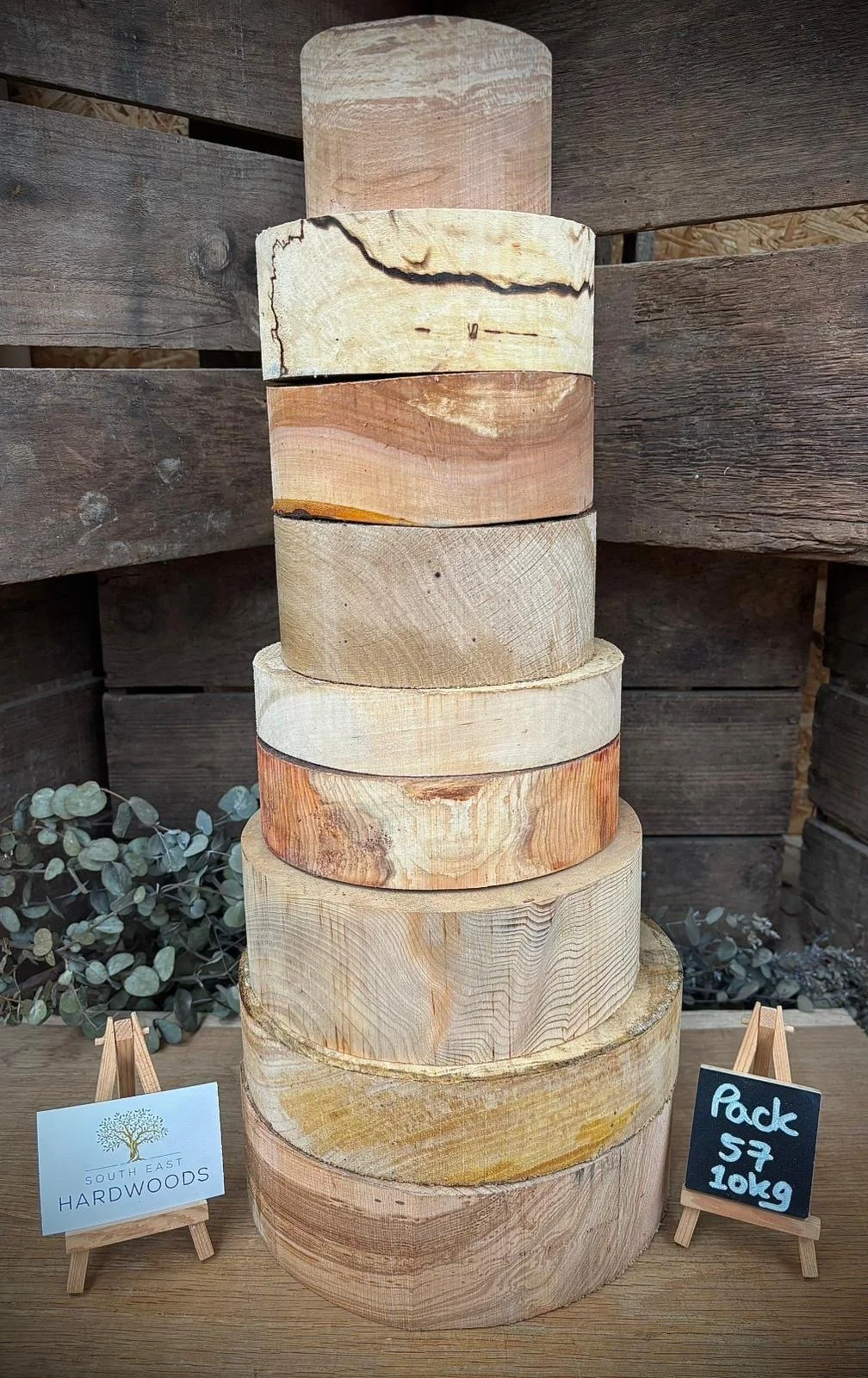 Woodturning blank pack 57-10kg