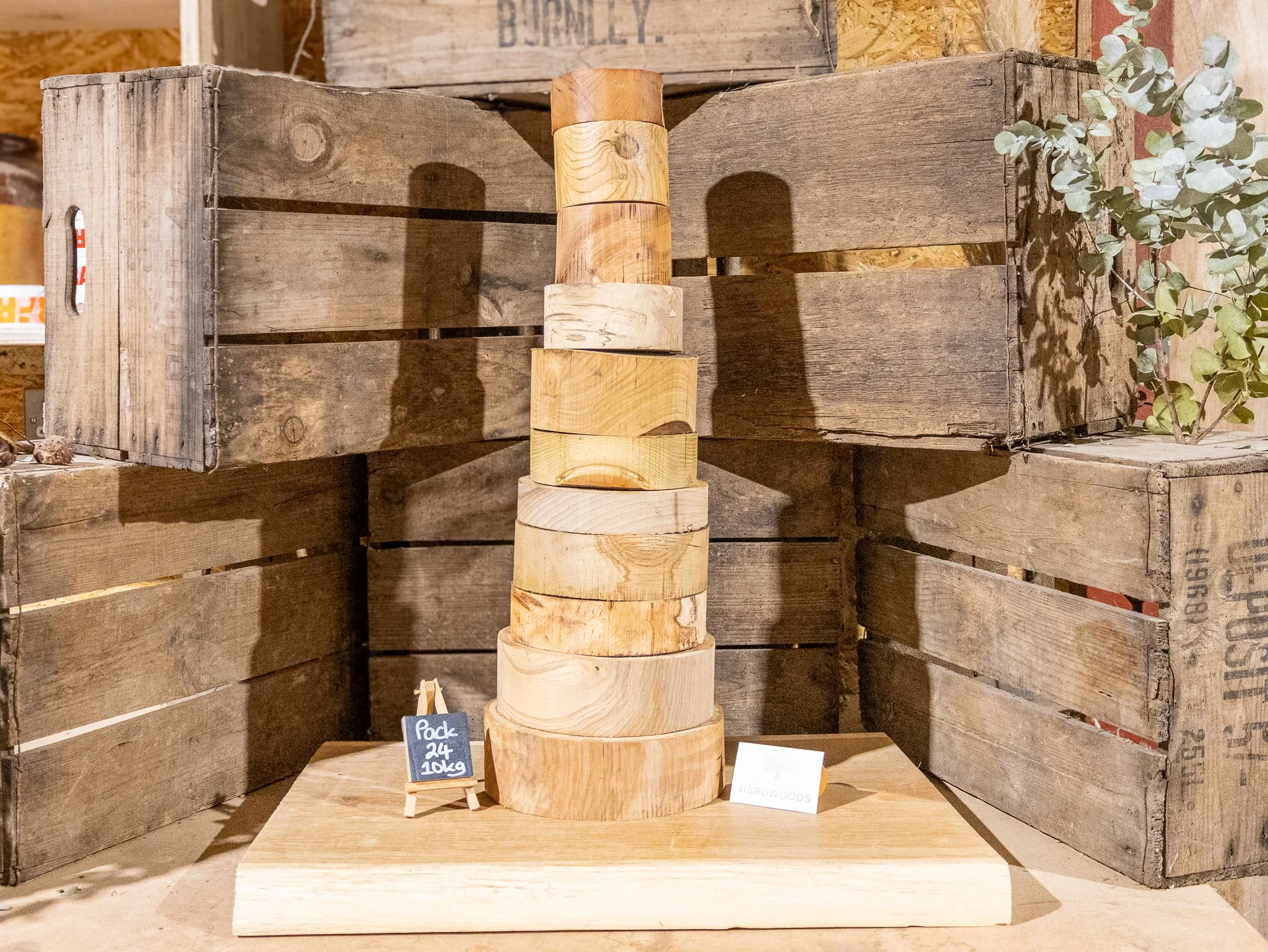 Wood Turning Blank pack Pack 24 - 10kg