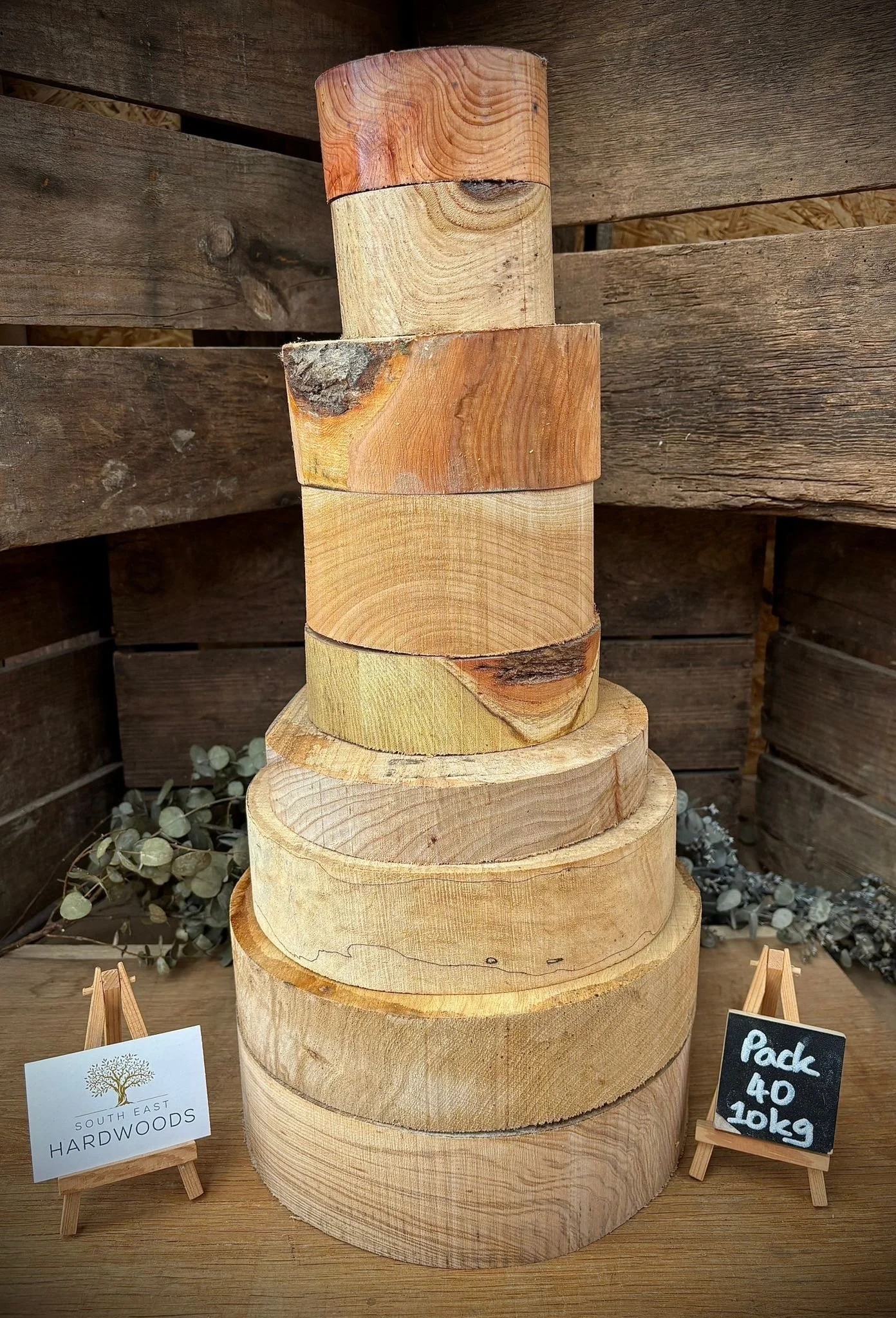 Woodturning blank pack 40-10kg