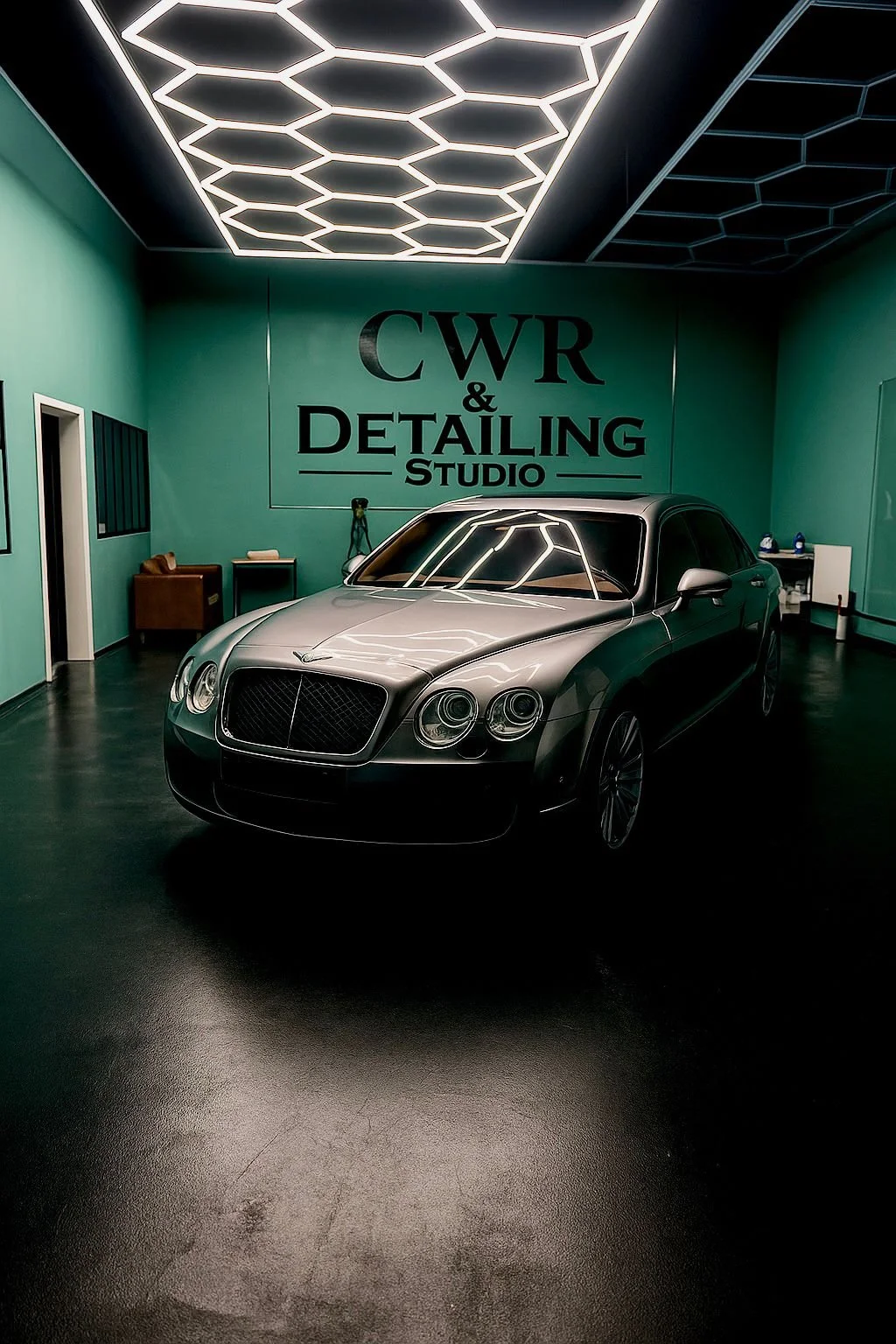 Professionelle Lackpolitur zur Entfernung von Kratzern und Swirls – hochwertige Lackkorrektur im Detailing Studio | CWR .