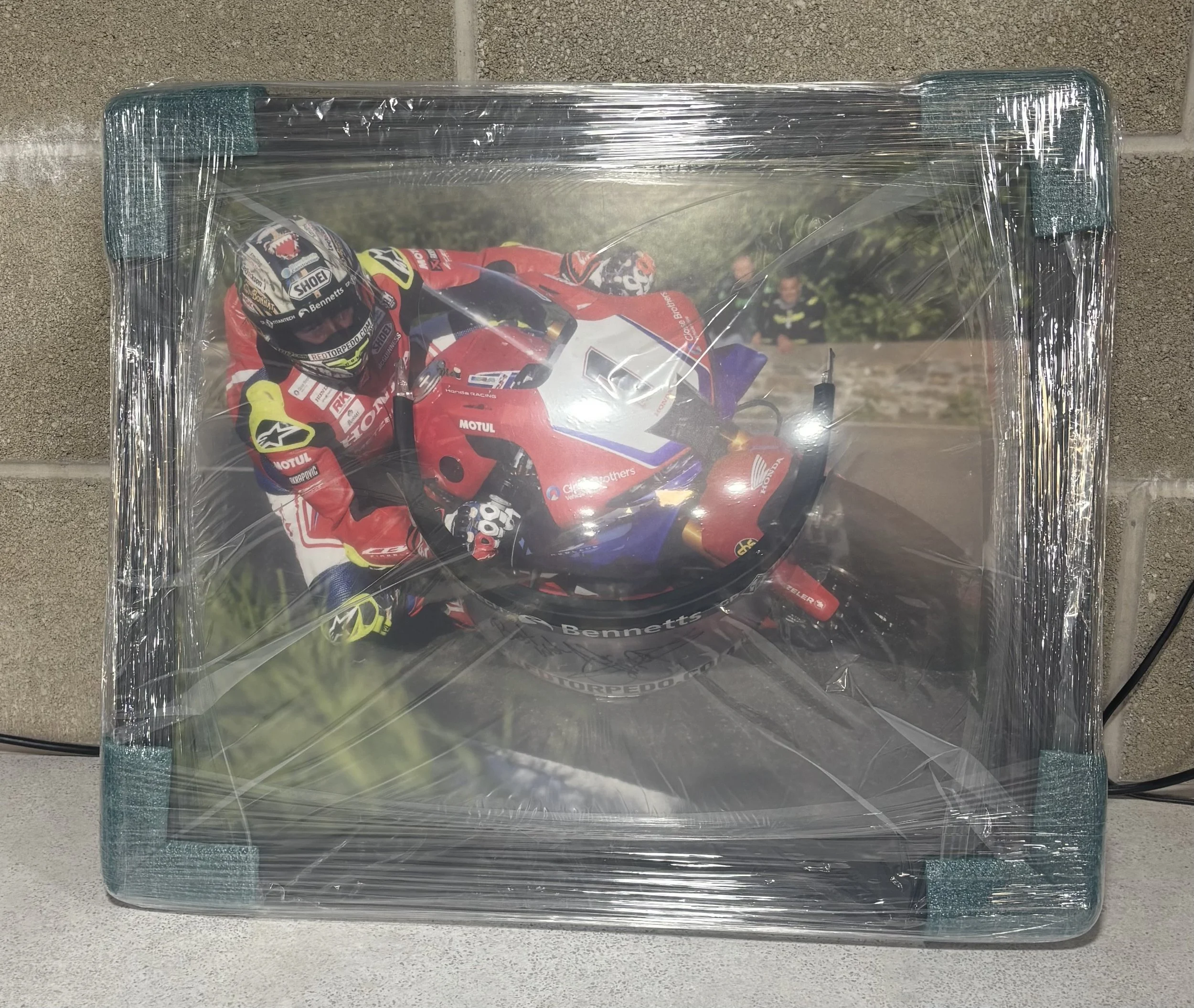 Framed Shoei Visor