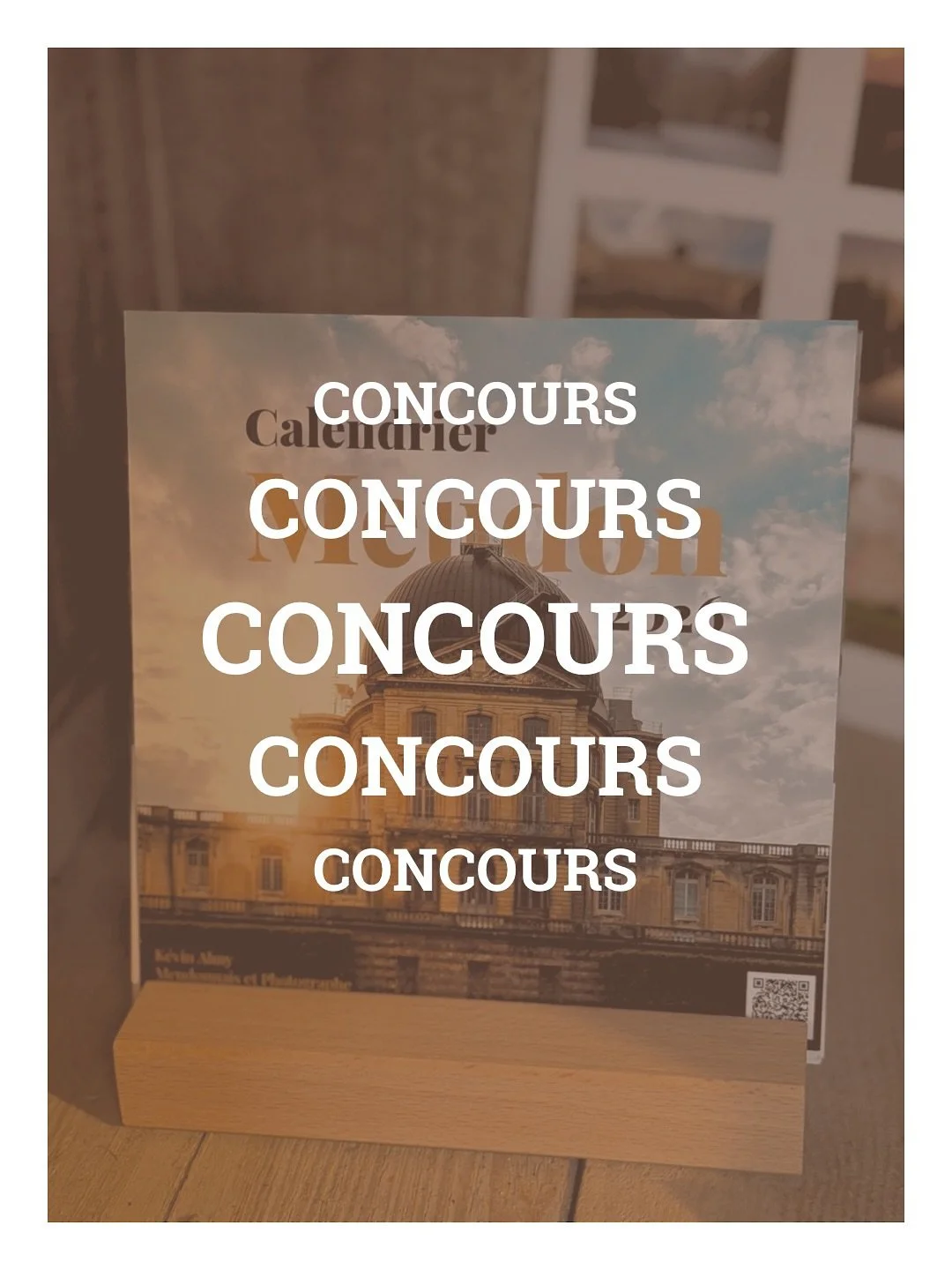 Concours ✨12 mois, 12 regards sur
Meudon.

&Agrave; gagner : un calendrier mural, cr&eacute;&eacute; par @almy_photographie.
12 mois pour red&eacute;couvrir ses rues, ses ambiances, ses saisons.

On vous en fait gagner un 🎁

Pour participer :

✨ aim