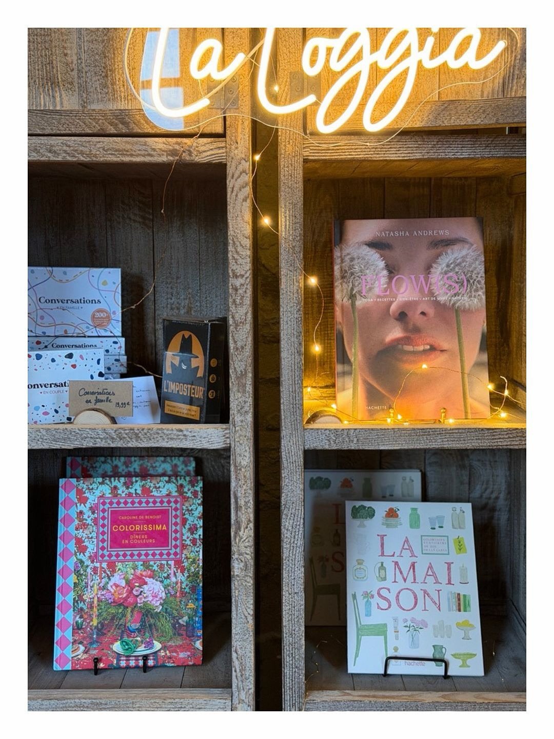 Les nouveaut&eacute;s du concept store ✨ de beaux livres inspirants &agrave; lire d&rsquo;une traite ou &agrave; feuilleter calmement en savourant une boisson chaude ☕️ 

#laloggiameudon #meudon #villedemeudon #laloggia #cafemeudon #terrassedelobserv