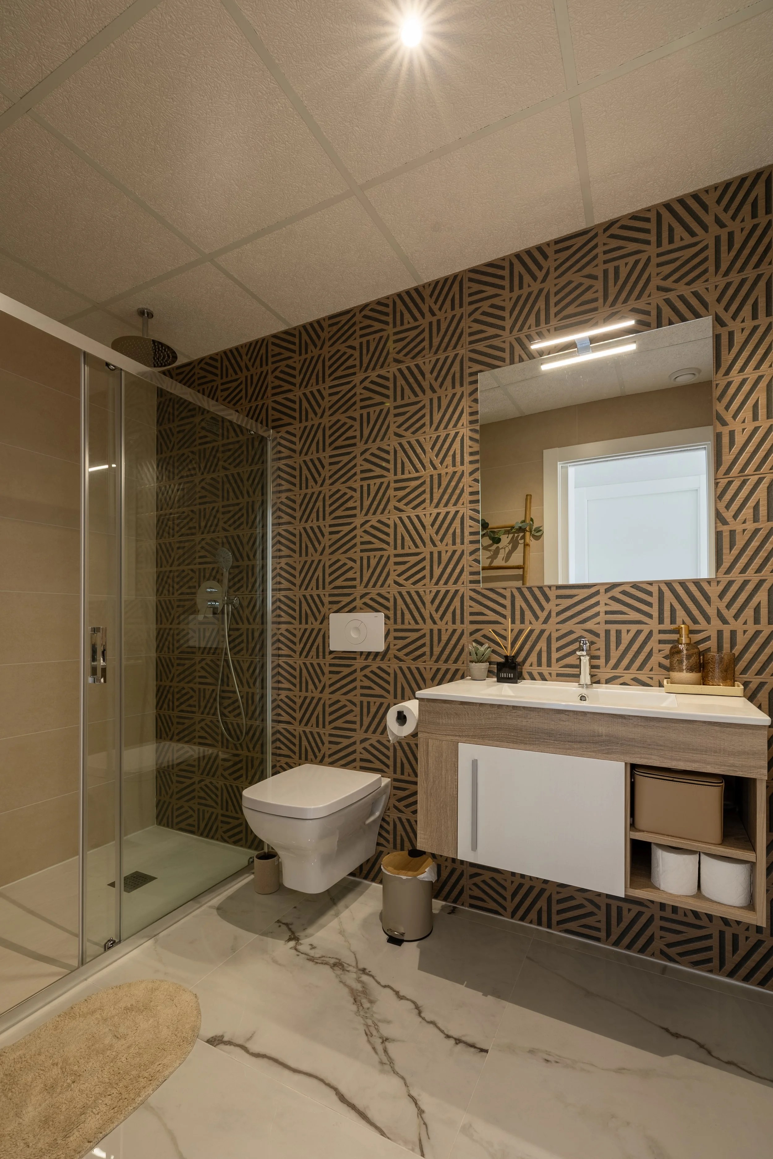 Badkamer ensuite master bedroom