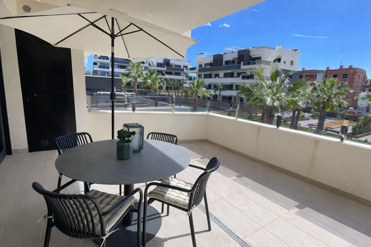 Balkon met uitzicht