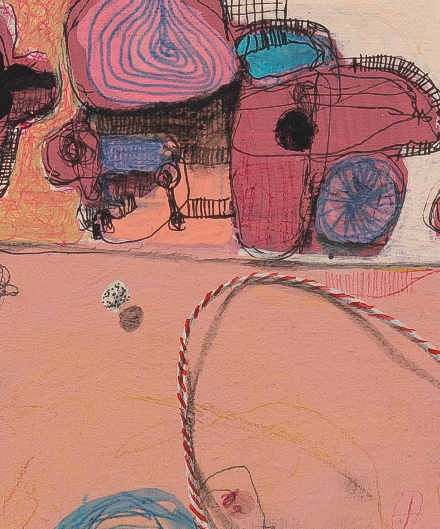 Hoshyar Rasheed - Traces of Lost Thoughts (4), 2023-3.jpg