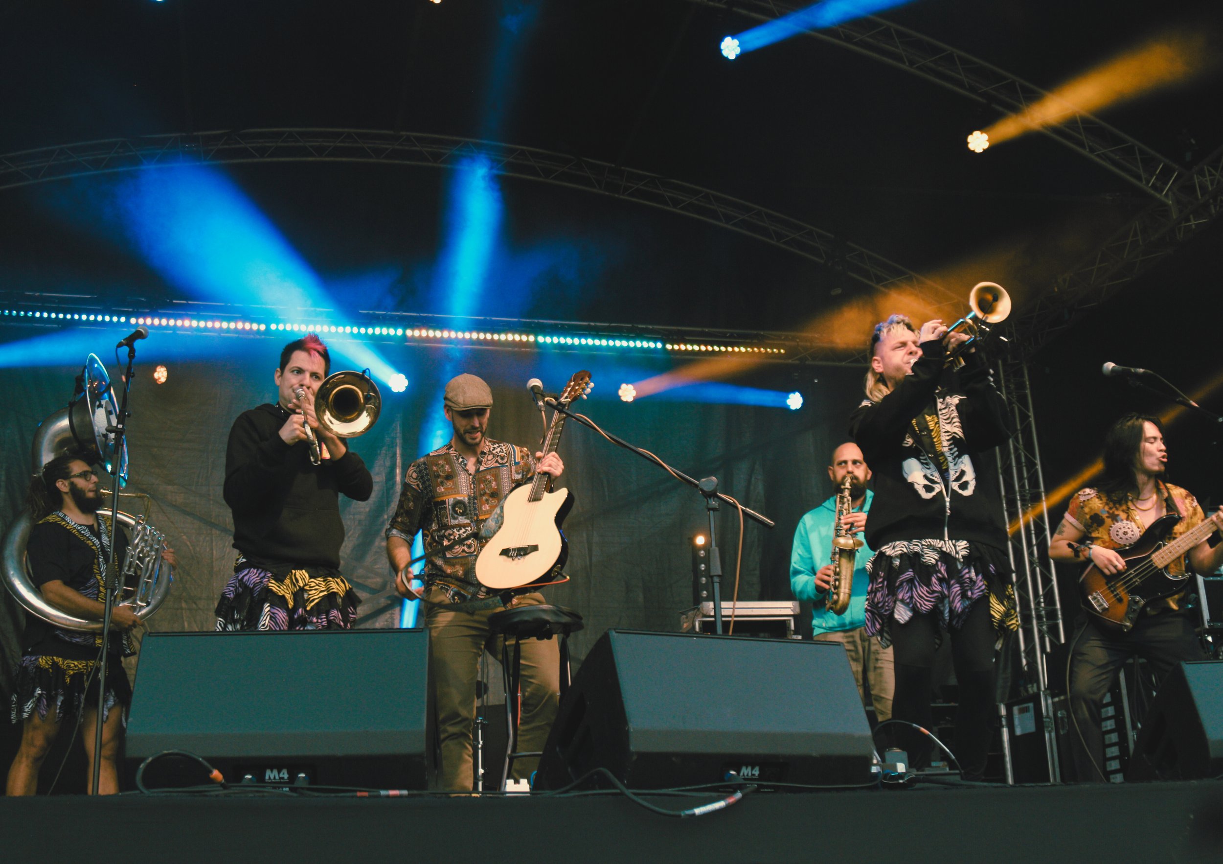 Guacamaya band has no limits regarding formats, we can accommodate to any size of an event that suites any budget. Guacamaya Latin Band also perform at festivals all around the UK.  Find out more at www.guacamayaband.com