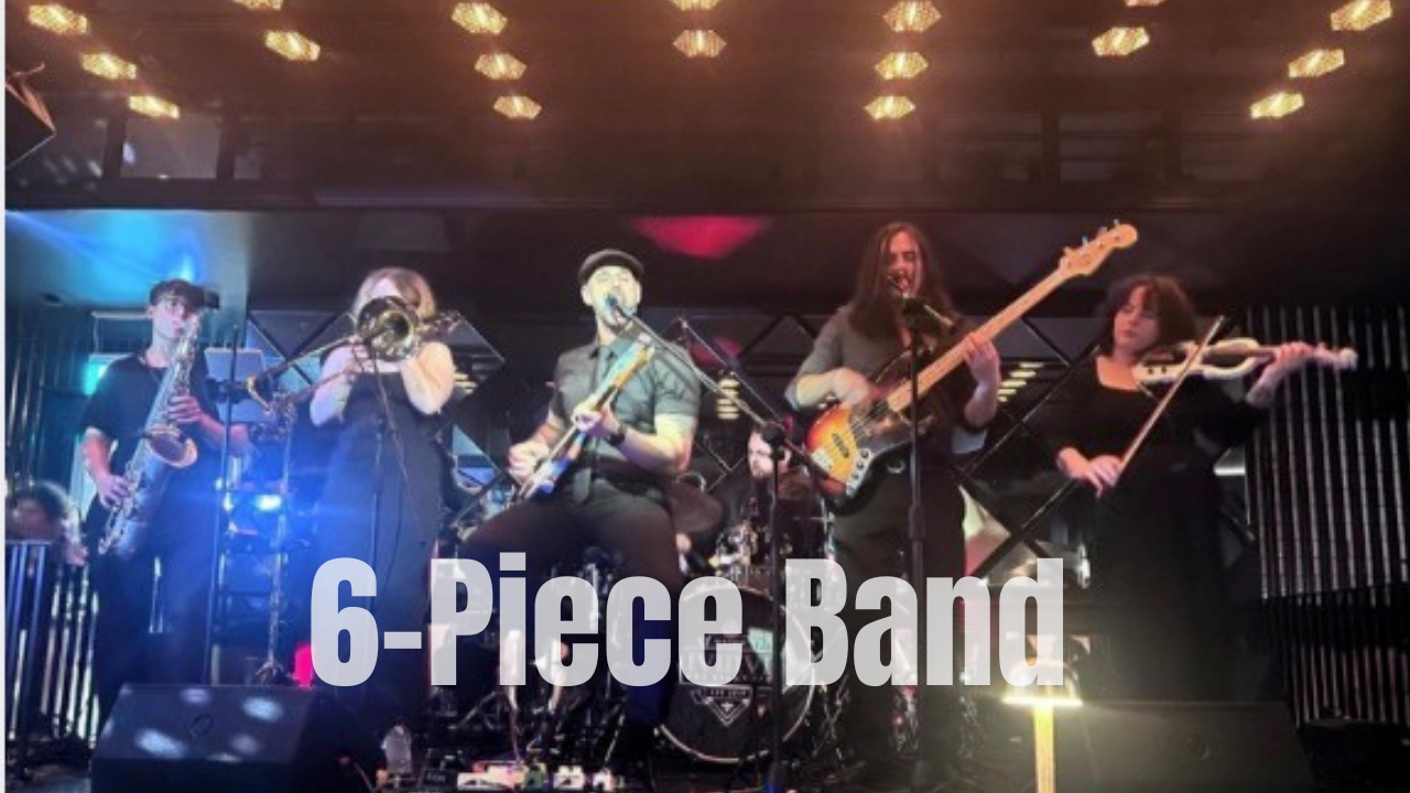 6-Piece function band who performs British Pop, Latin Music, African music, and a variety of world music styles and genres. Based in Manchester, but travelling the north west of the UK. Find out more at www.guacamayaband.com