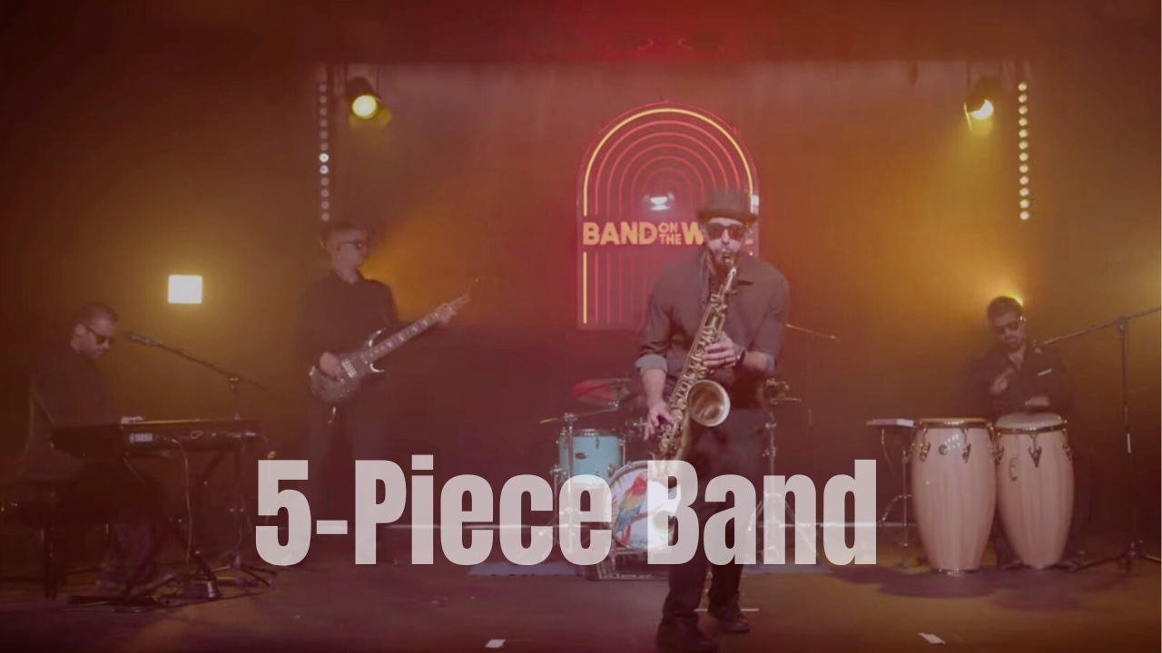 A five-piece function band who performs British Pop, Latin Music, African music, and a variety of world music styles and genres. Based in Manchester, but travelling the north west of the UK. Find out more at www.guacamayaband.com