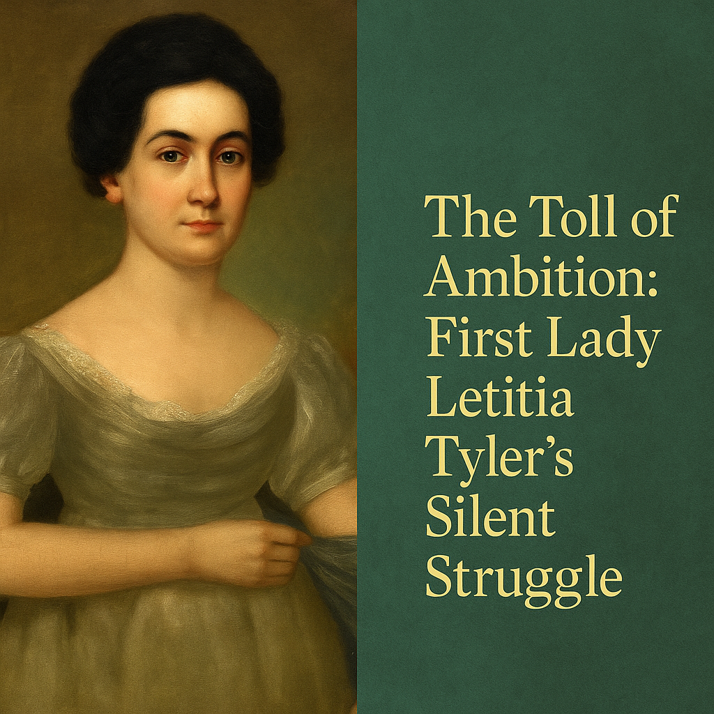The Toll of Ambition: First Lady Letitia Tyler’s Silent Struggle