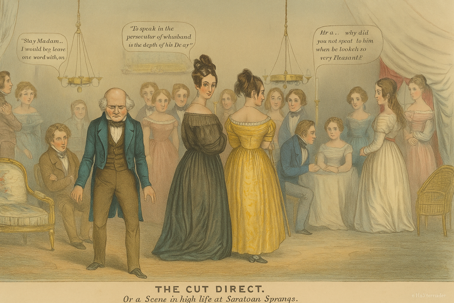 Snubbing a President: Martin Van Buren, Saratoga, and “The Cut Direct”