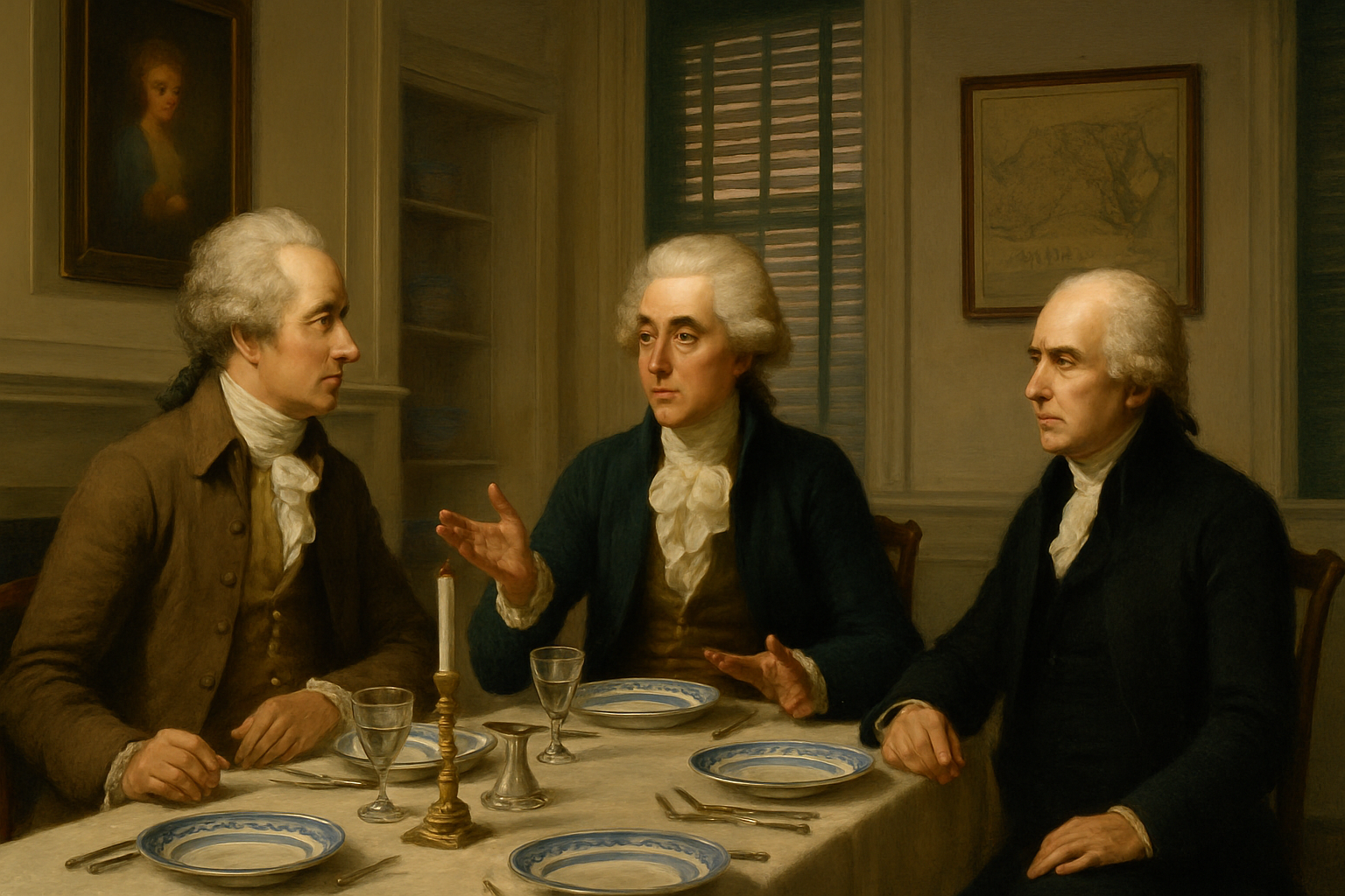 The Dinner That Served Up a Capital