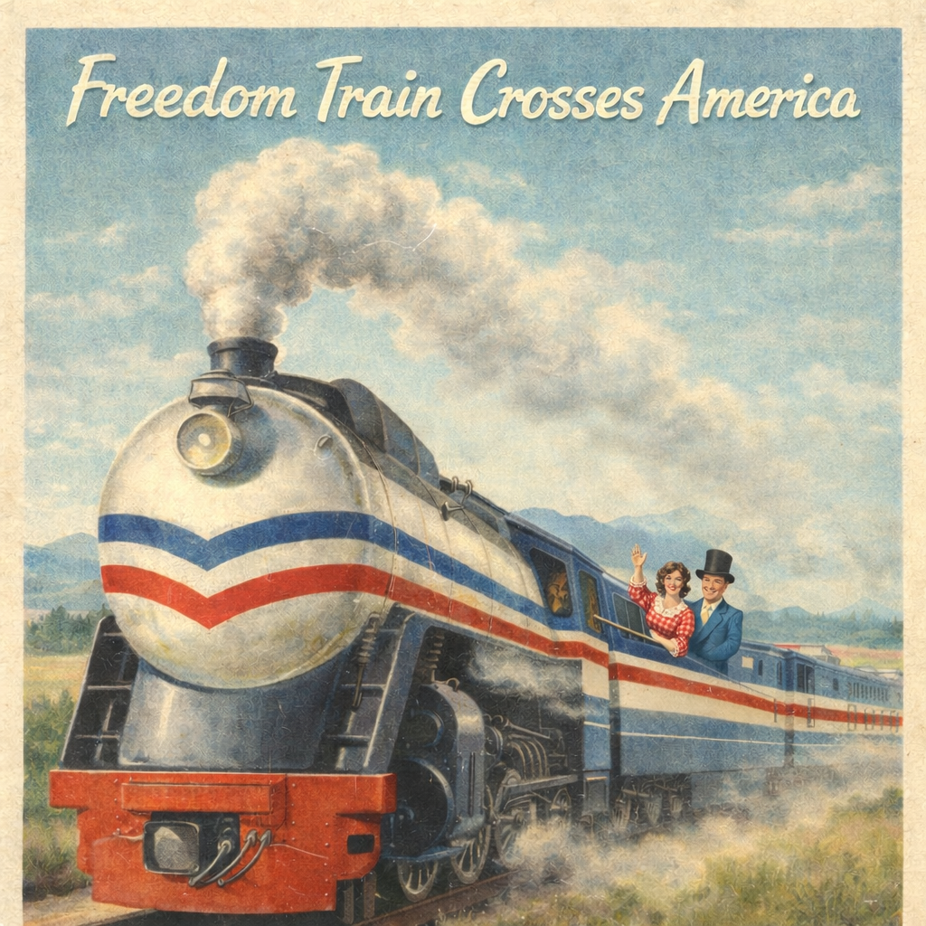 The Bicentennial Freedom Train, 1975–1976