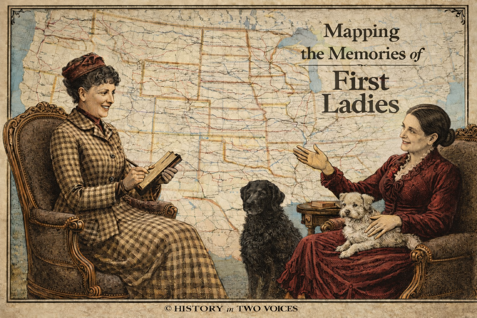 Mapping the First Ladies: Nellie Bly Visits Lucy Webb Hayes