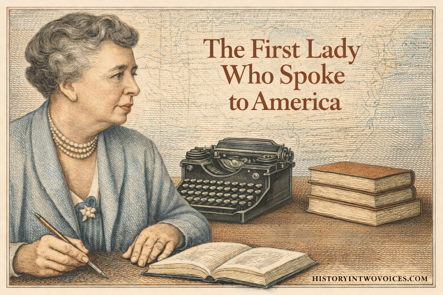 The First Lady Who Spoke to America