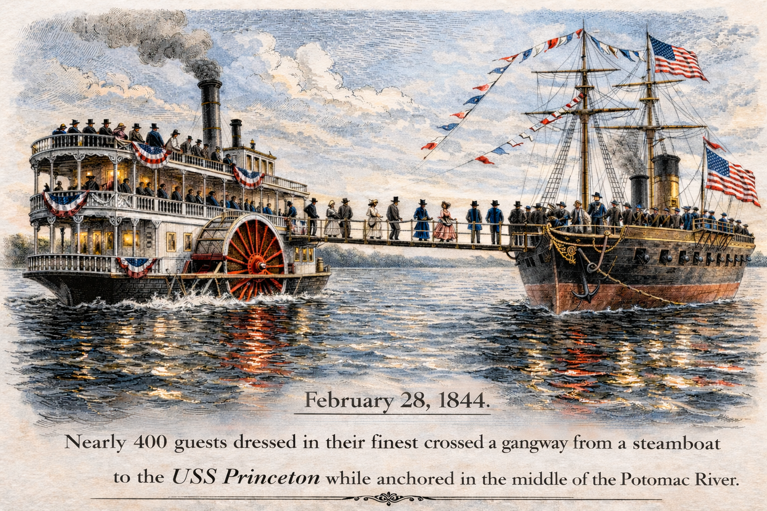 The Calamity Aboard the U.S.S. Princeton