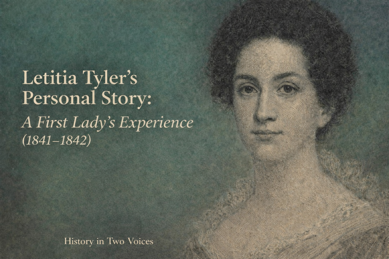 Letitia Tyler’s Personal Story: A First Lady’s Experience (1841-1842)
