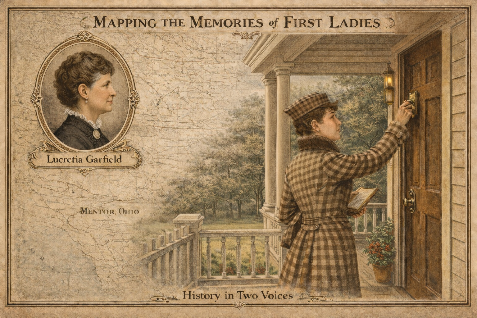 Mapping the Memories of First Ladies: Lucretia Garfield