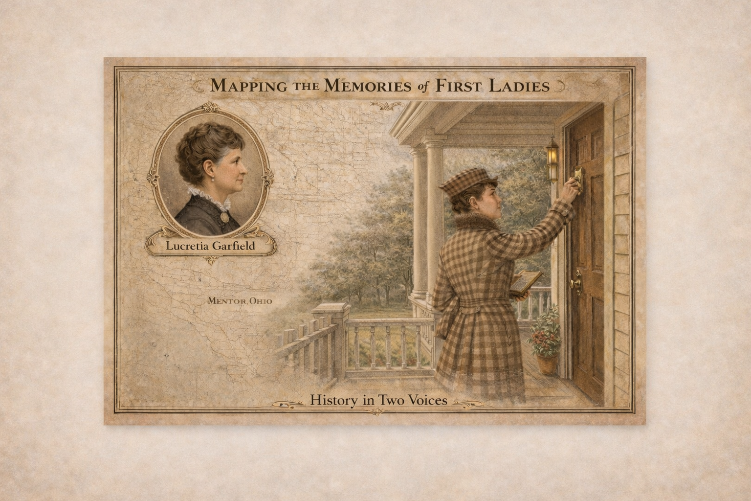 Mapping the Memories of First Ladies: Lucretia Garfield