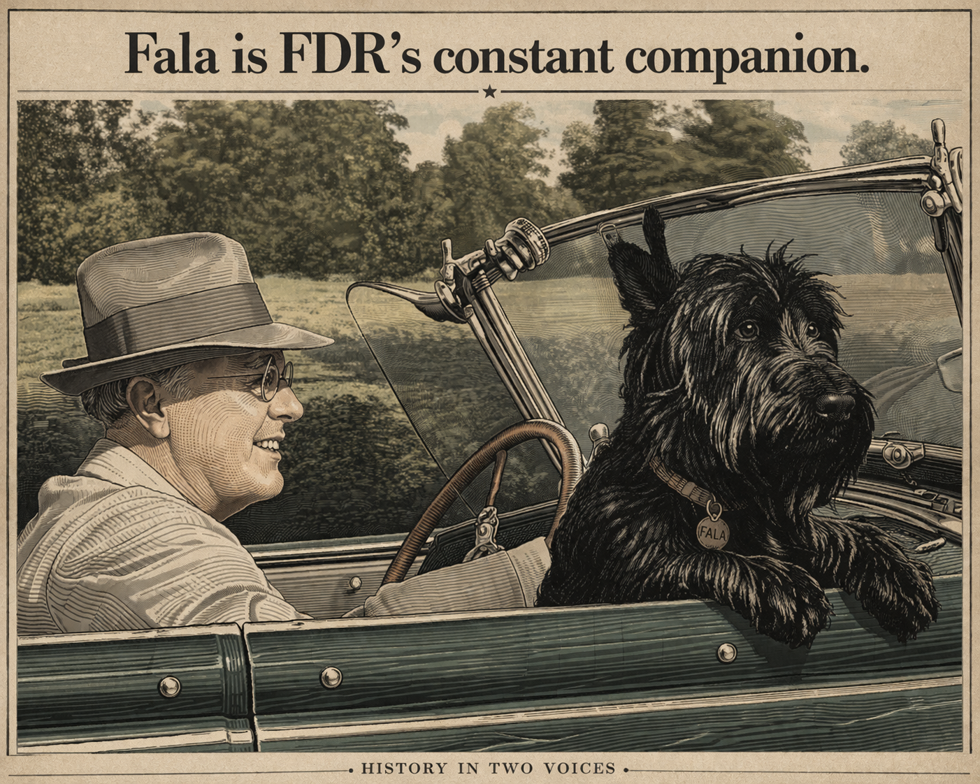 Fala: The Dog Who Went to War (and Into Politics) with Franklin D. Roosevelt