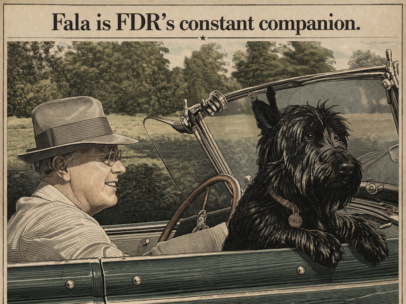 Fala: The Dog Who Went to War (and Into Politics) with Franklin D. Roosevelt