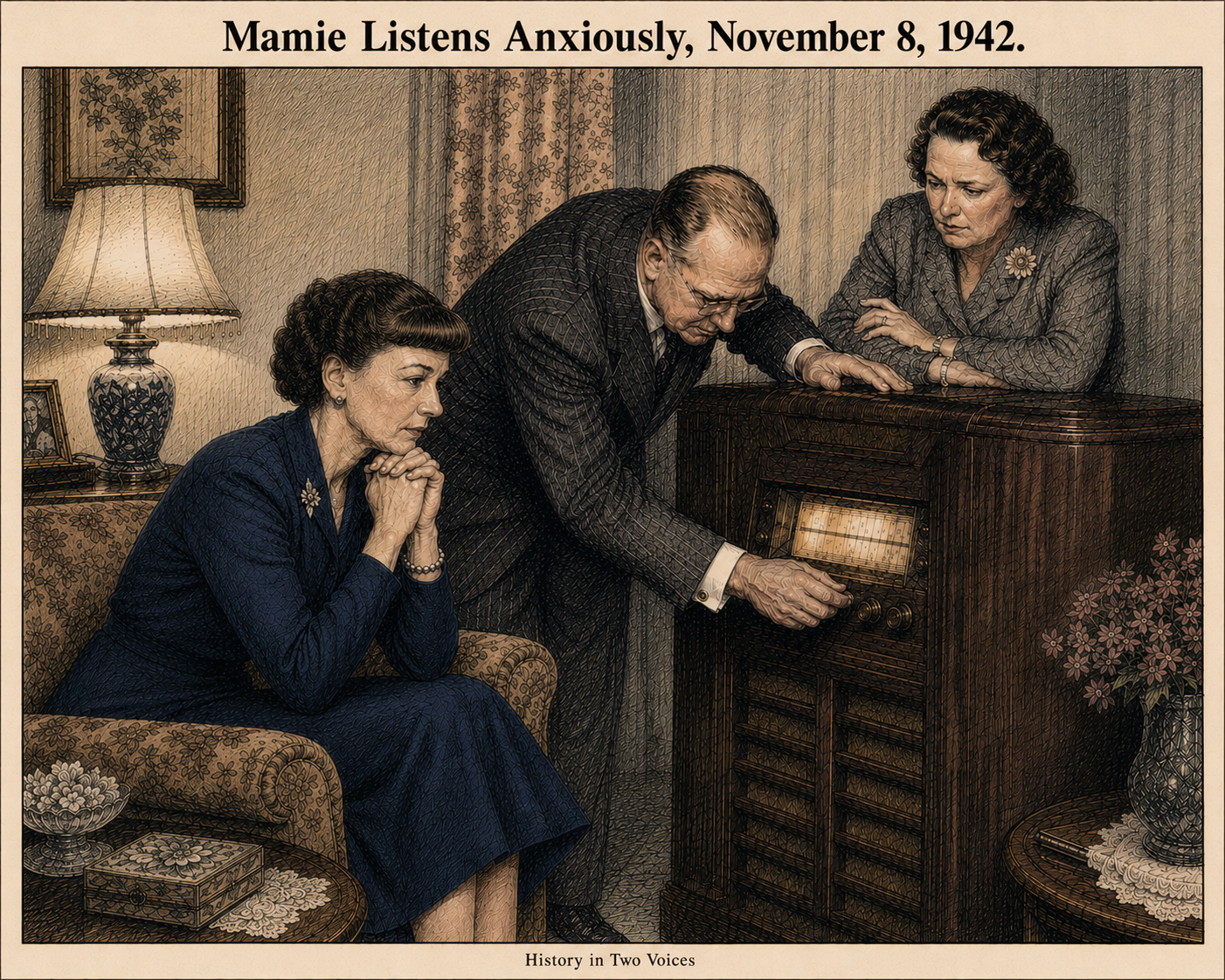 Mamie Anxiously Waits and Wonders