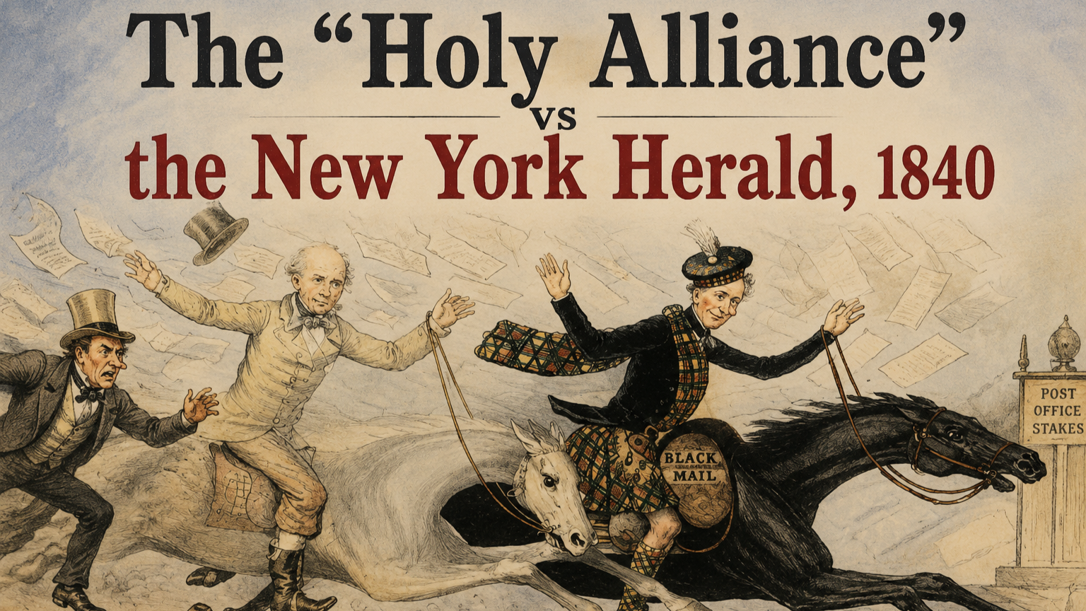 The “Holy Alliance” vs the New York Herald, 1840
