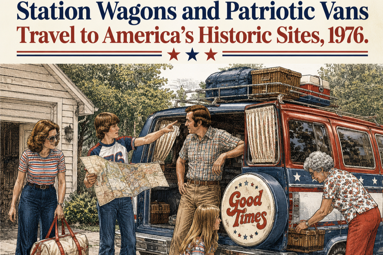 Travel to Historic Sites During the Bicentennial, 1976