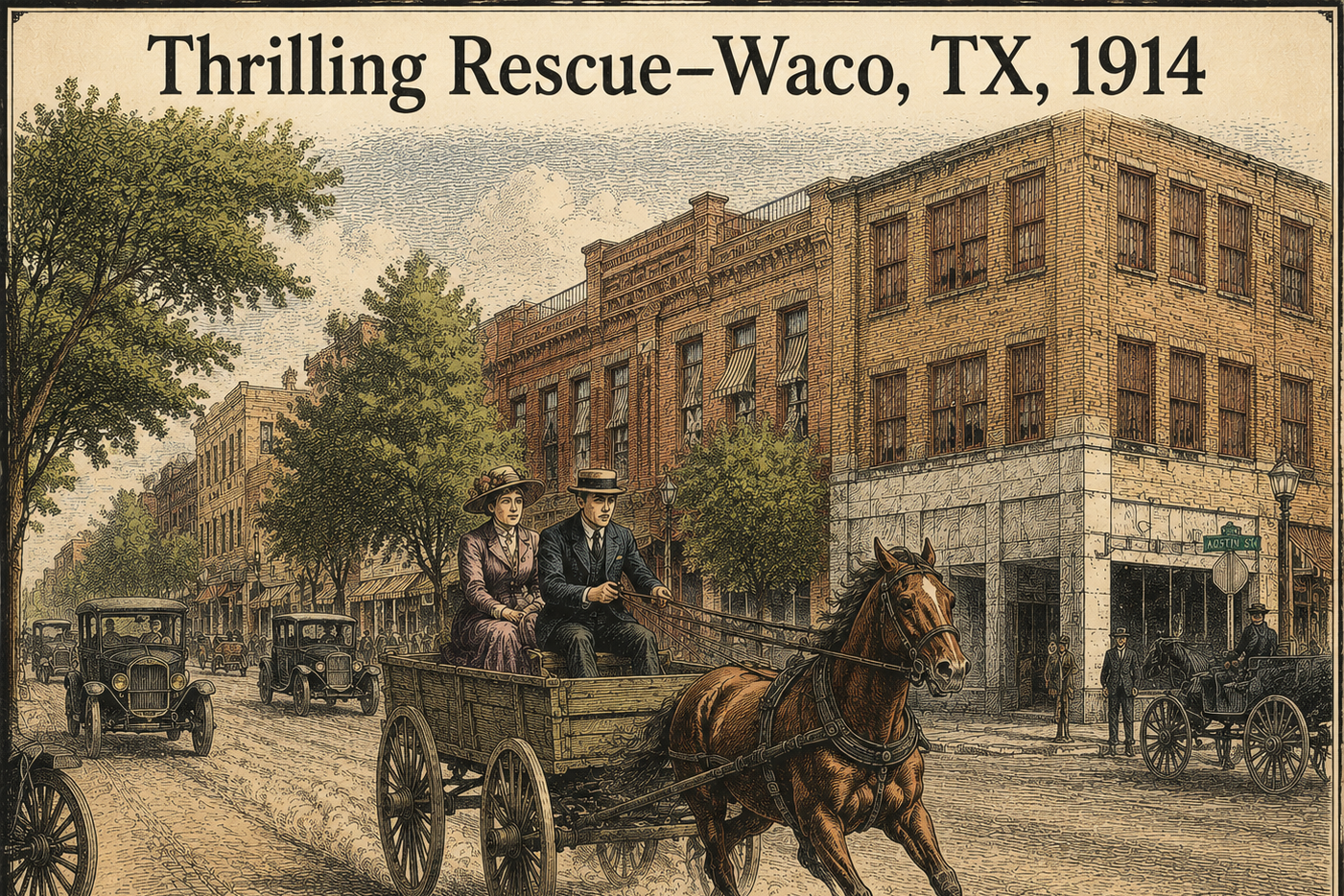 Thrilling Rescue by Walter Robinson—Carnegie Medal for Bravery, 1915