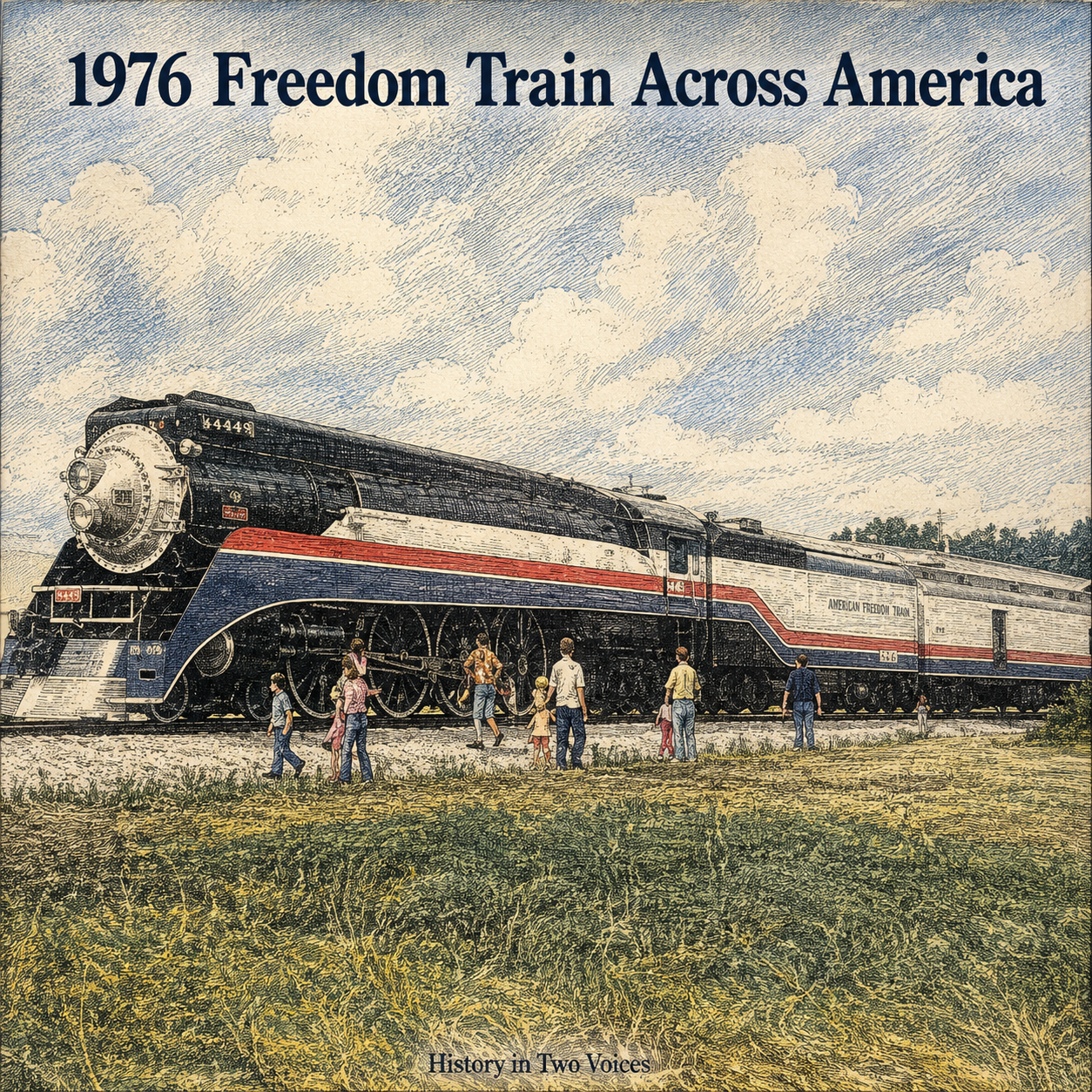 The Bicentennial Freedom Train, 1975–1976