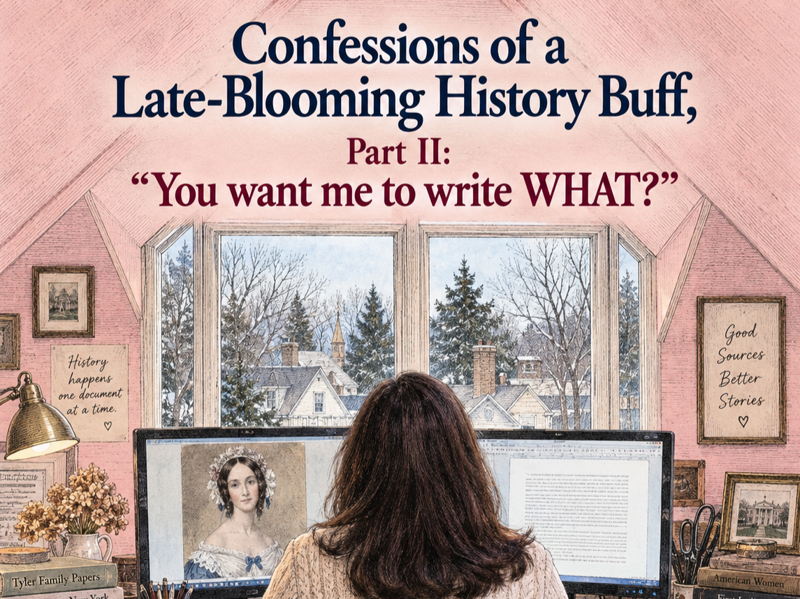 Confessions of a Late-Blooming History Buff, Part II: “You Want Me to Write WHAT?”