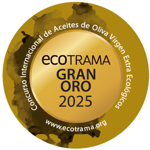 Grand Gold Medal at Ecotrama 2025 (International Competition for Organic Extra
Virgin Olive Oils)