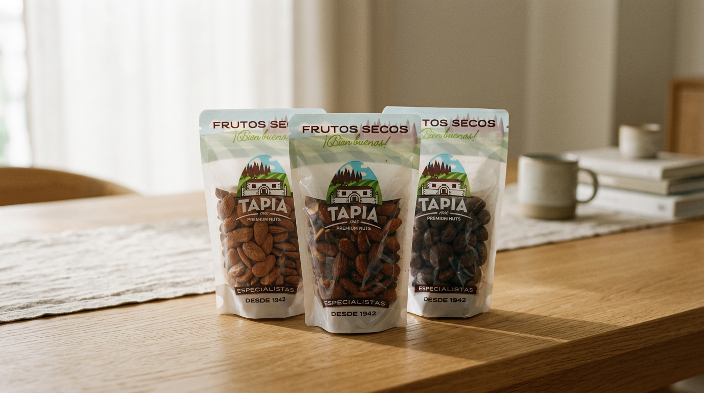 Tapia premium Almonds- 3 pack Raw, Smoked, Dark Chocolate