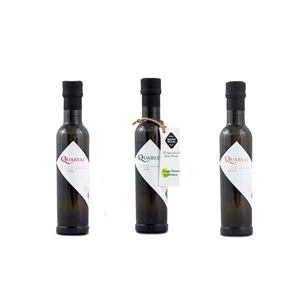 Dillar Set of extra virgin olive oil 250ml  "Picual, Arbequina & Blend"